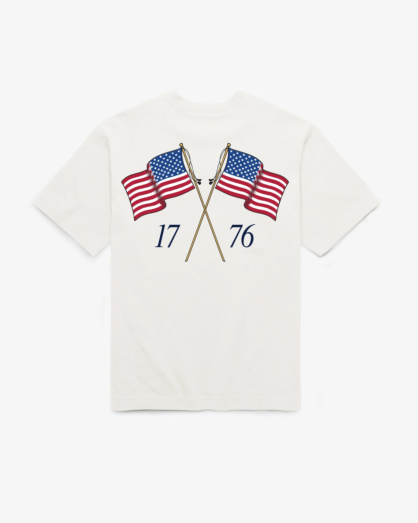 FLAG WAVING BACKER '47 FOUNDATION TEE