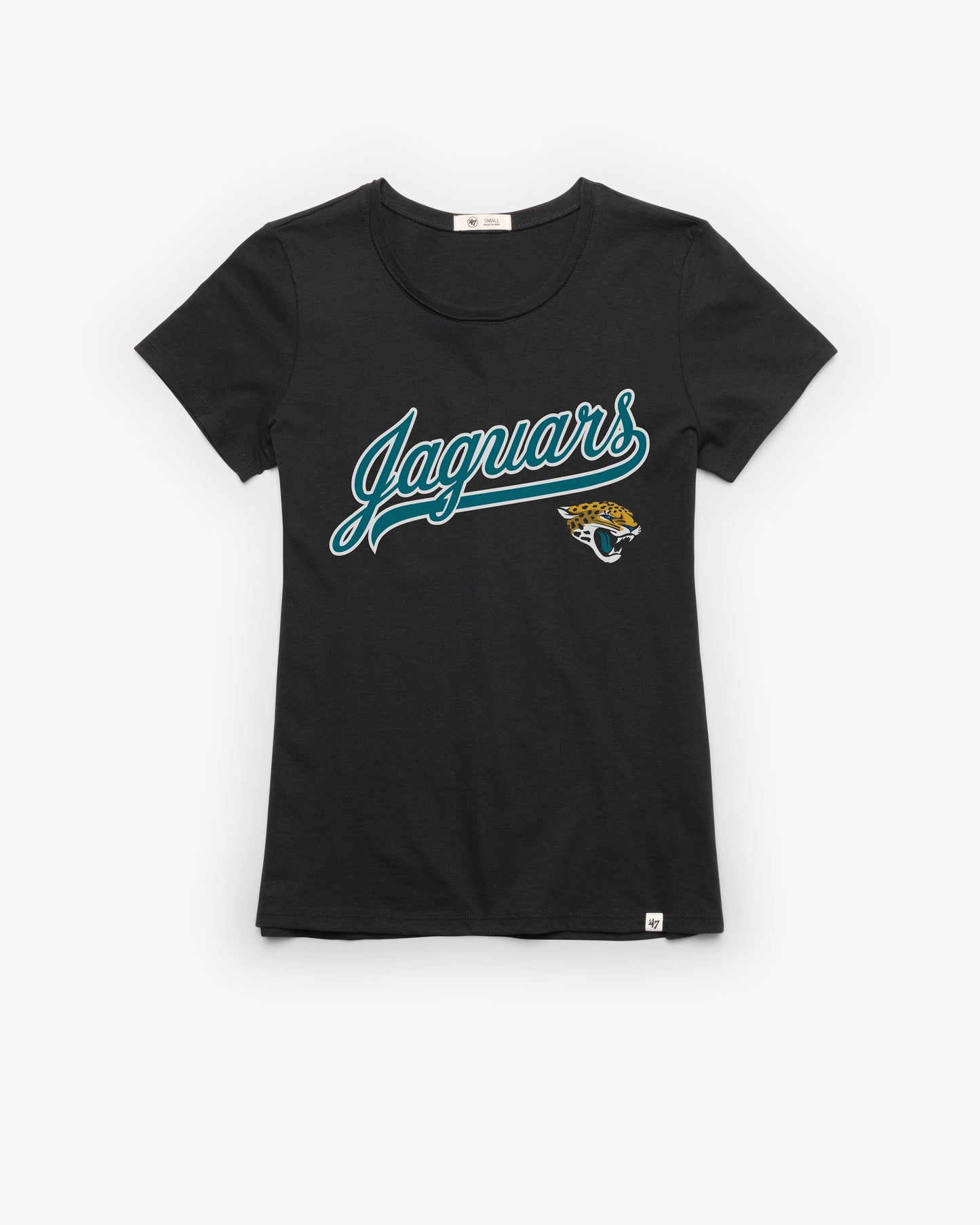 JACKSONVILLE JAGUARS TAIL SWEEP '47 FRANKIE TEE WOMENS