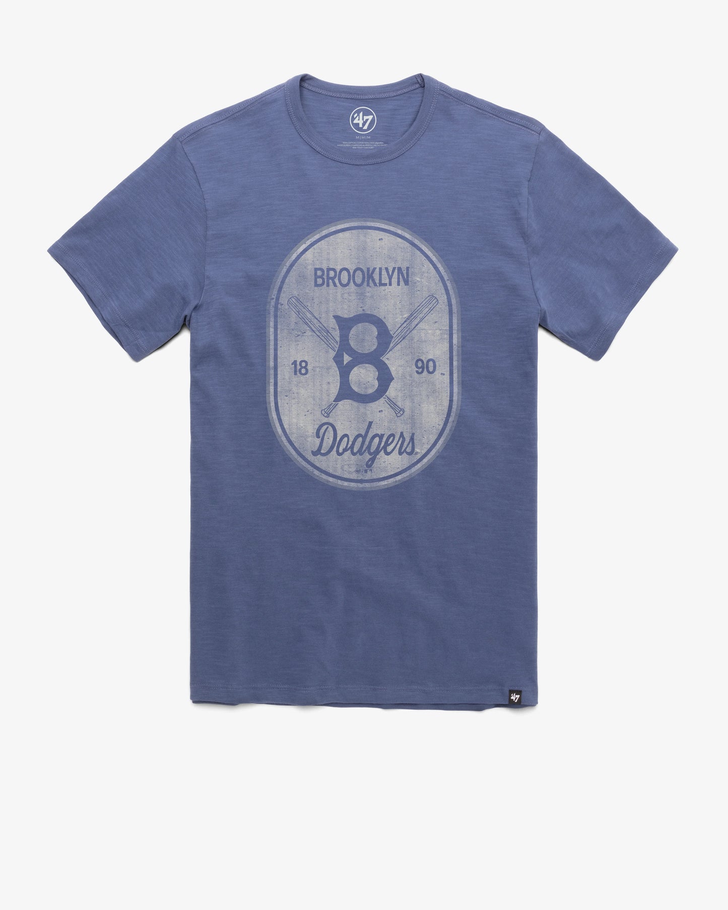 LOS ANGELES DODGERS COOPERSTOWN CROSS PATCH '47 SCRUM TEE