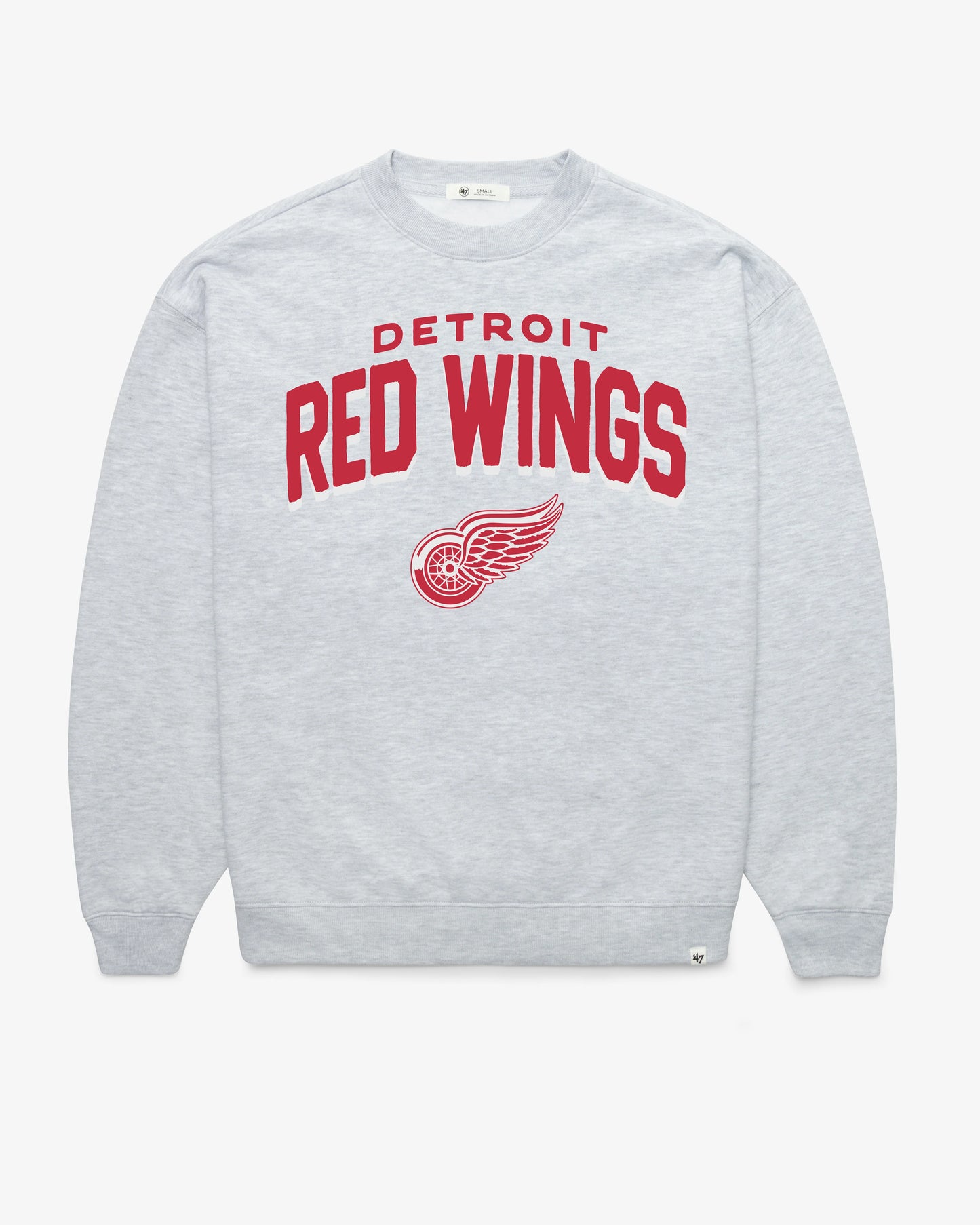 DETROIT RED WINGS CAMPUS ARCH CLOUD '47 OVERSIZED CREW WOMENS
