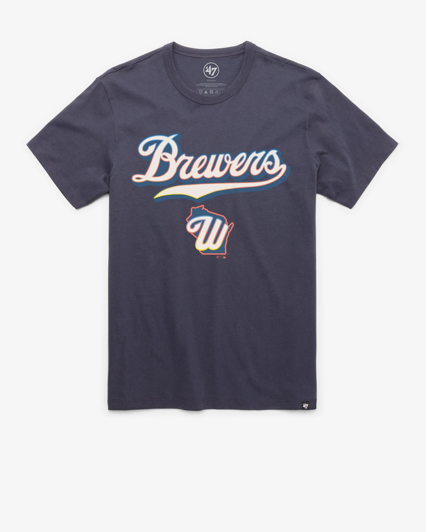 MILWAUKEE BREWERS CITY CONNECT PREGAME '47 FRANKLIN TEE