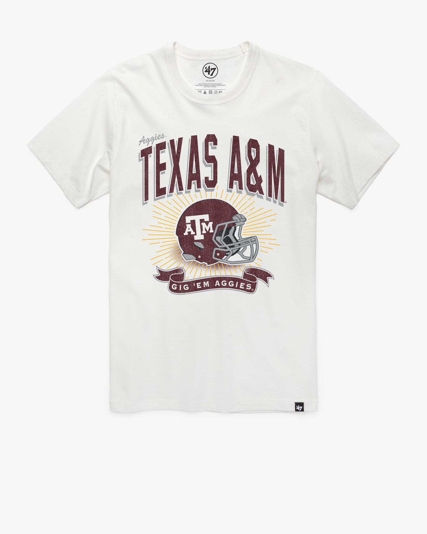 TEXAS A&M AGGIES PRIME PLAY '47 FRANKLIN TEE