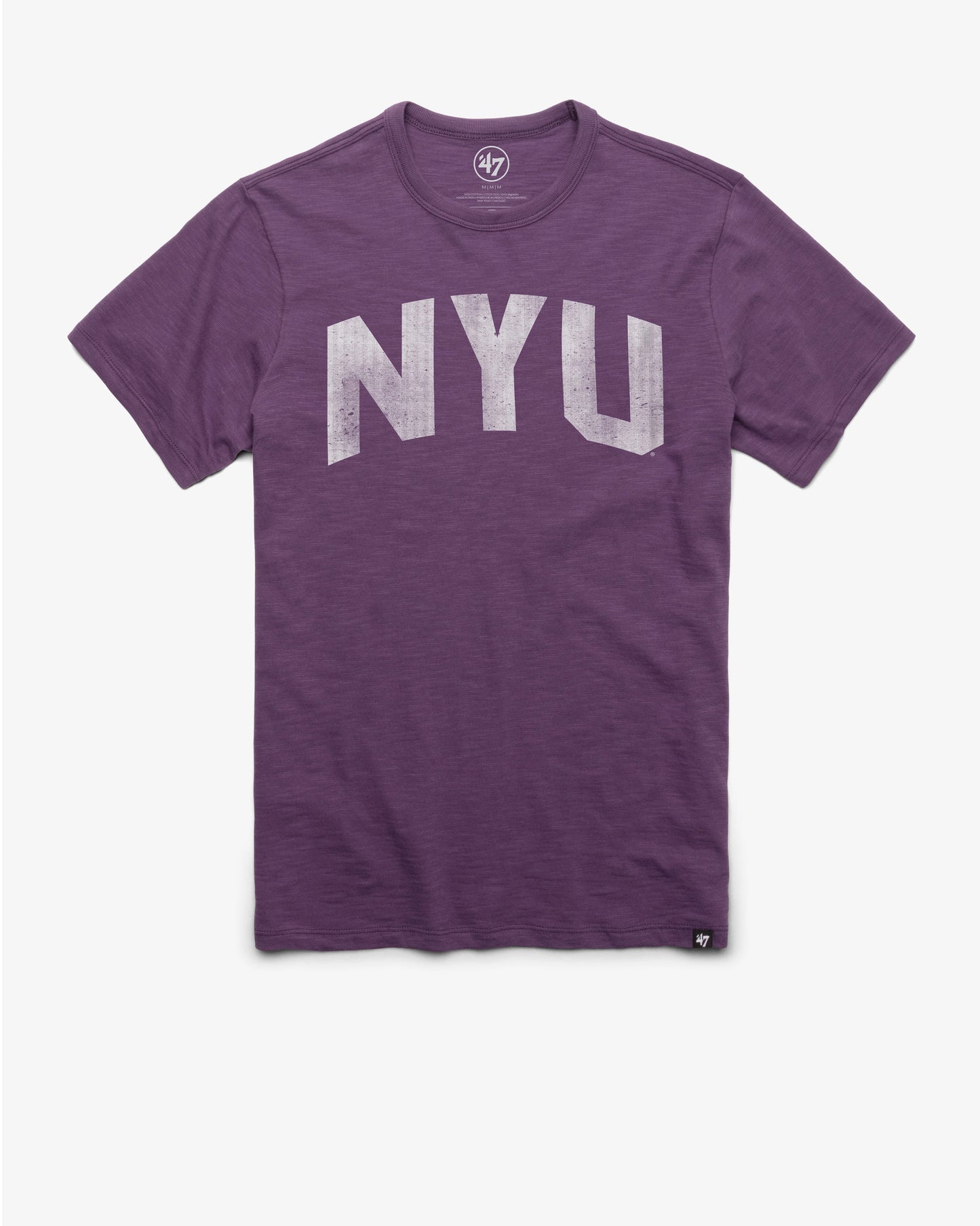 NEW YORK UNIVERSITY NYU VIOLETS GRIT '47 SCRUM TEE