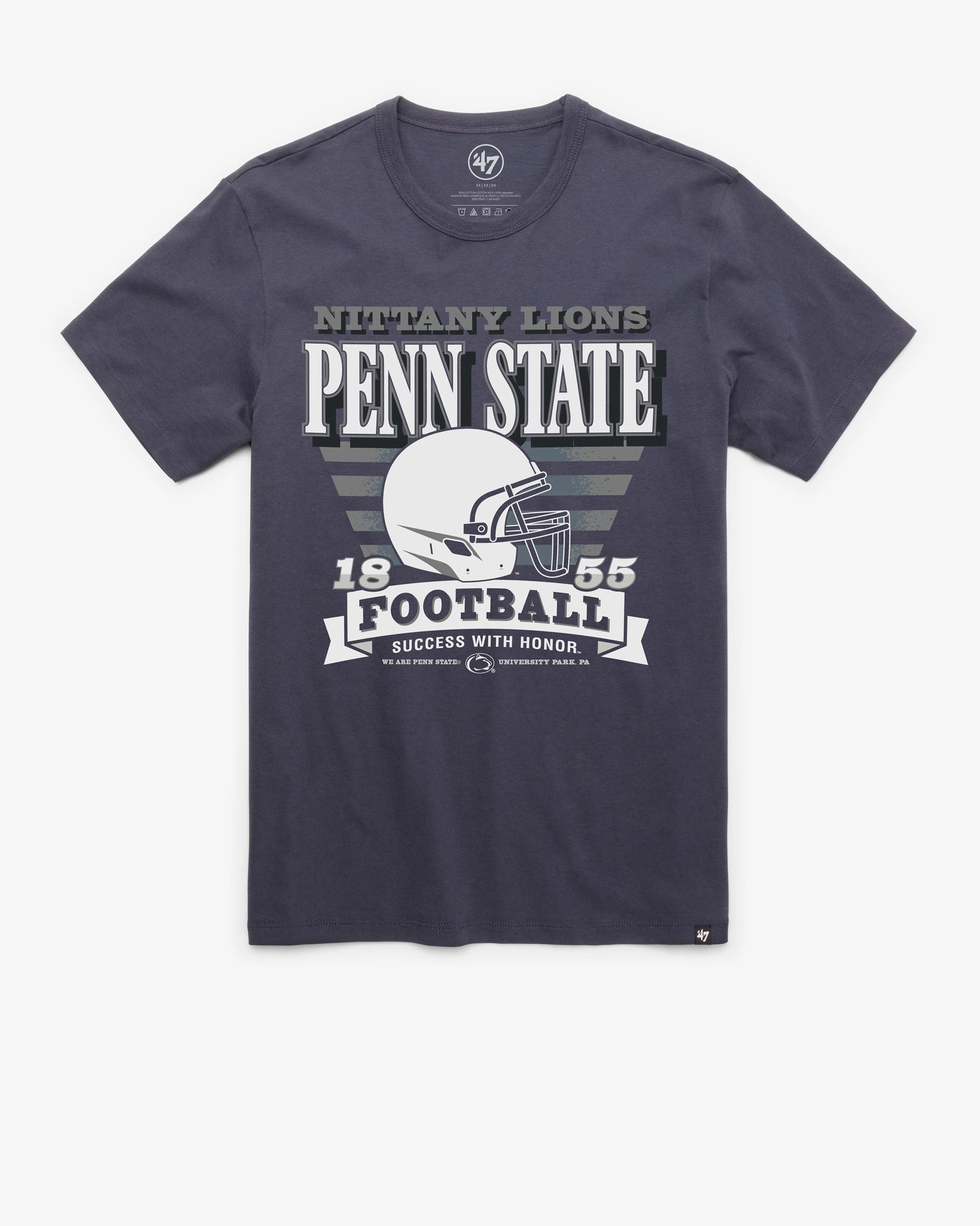 PENN STATE NITTANY LIONS STRIPE SPLASH '47 FRANKLIN TEE