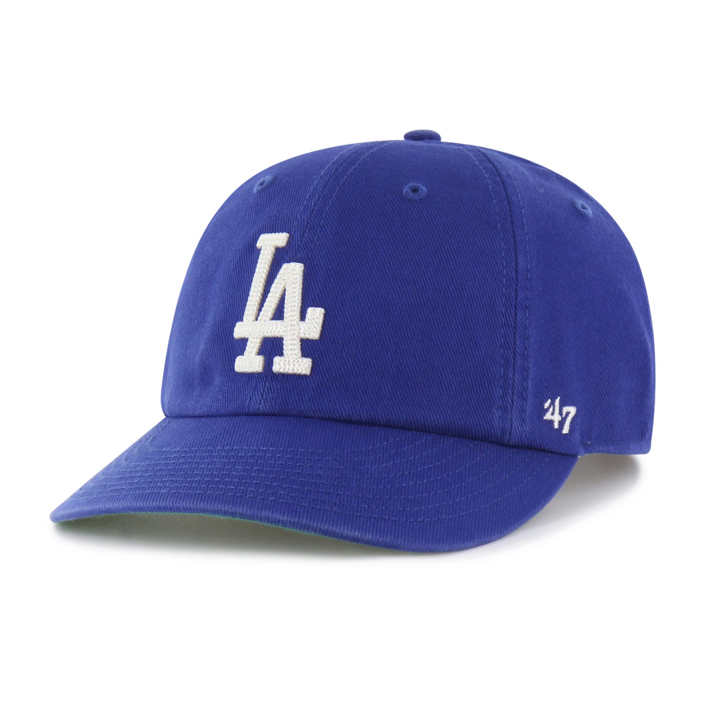 LOS ANGELES DODGERS CHAIN SIDE STITCH '47 CLEAN UP ROUND VISOR