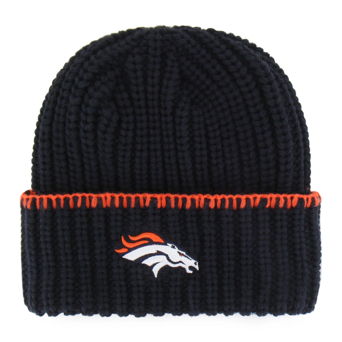 DENVER BRONCOS BLANKET STITCH '47 WOMEN'S CUFF KNIT