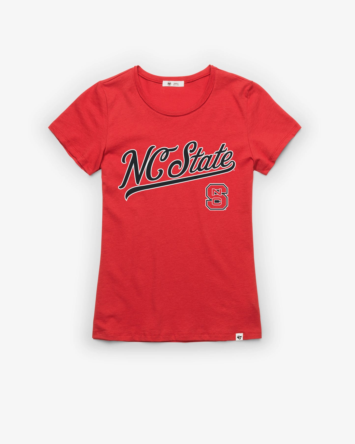 NORTH CAROLINA STATE WOLFPACK TAIL SWEEP '47 FRANKIE TEE WOMENS