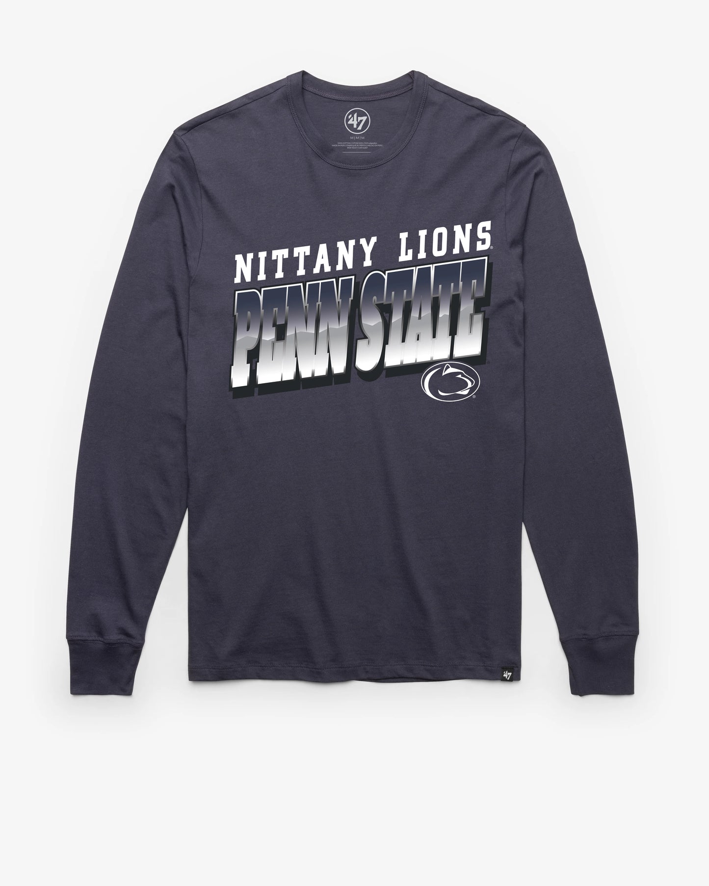 PENN STATE NITTANY LIONS POLISHED '47 FRANKLIN LONG SLEEVE TEE