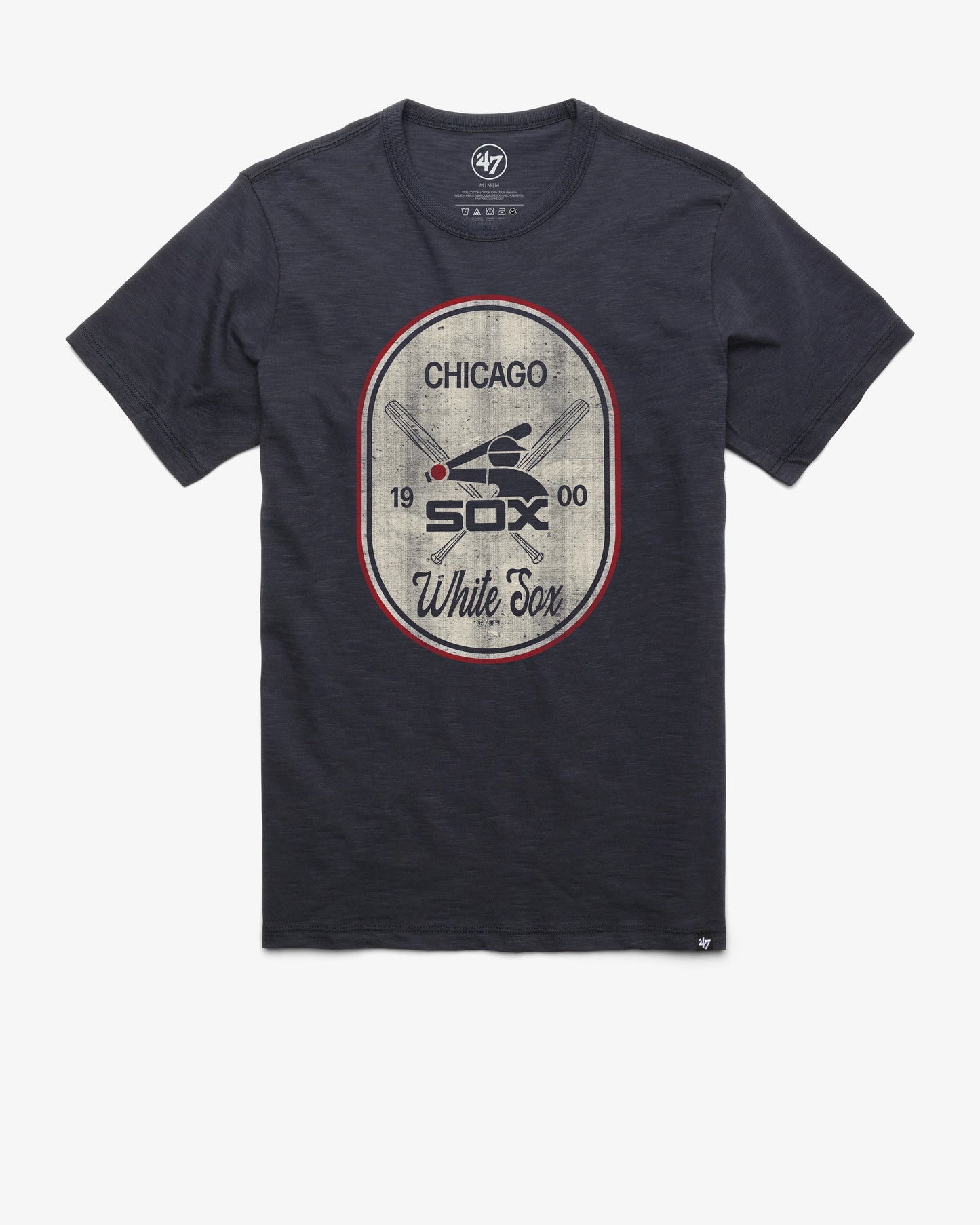 CHICAGO WHITE SOX COOPERSTOWN CROSS PATCH '47 SCRUM TEE