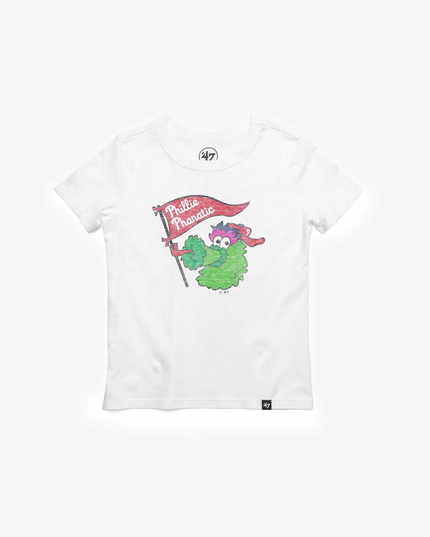 PHILADELPHIA PHILLIES MASCOT PREMIER '47 KID'S FRANKLIN TEE