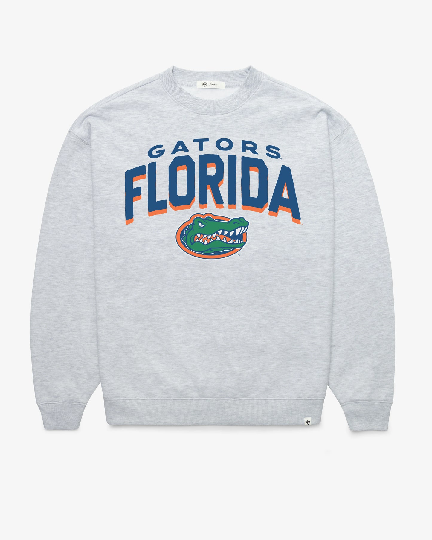 FLORIDA GATORS CAMPUS ARCH CLOUD '47 OVERSIZED CREW WOMENS