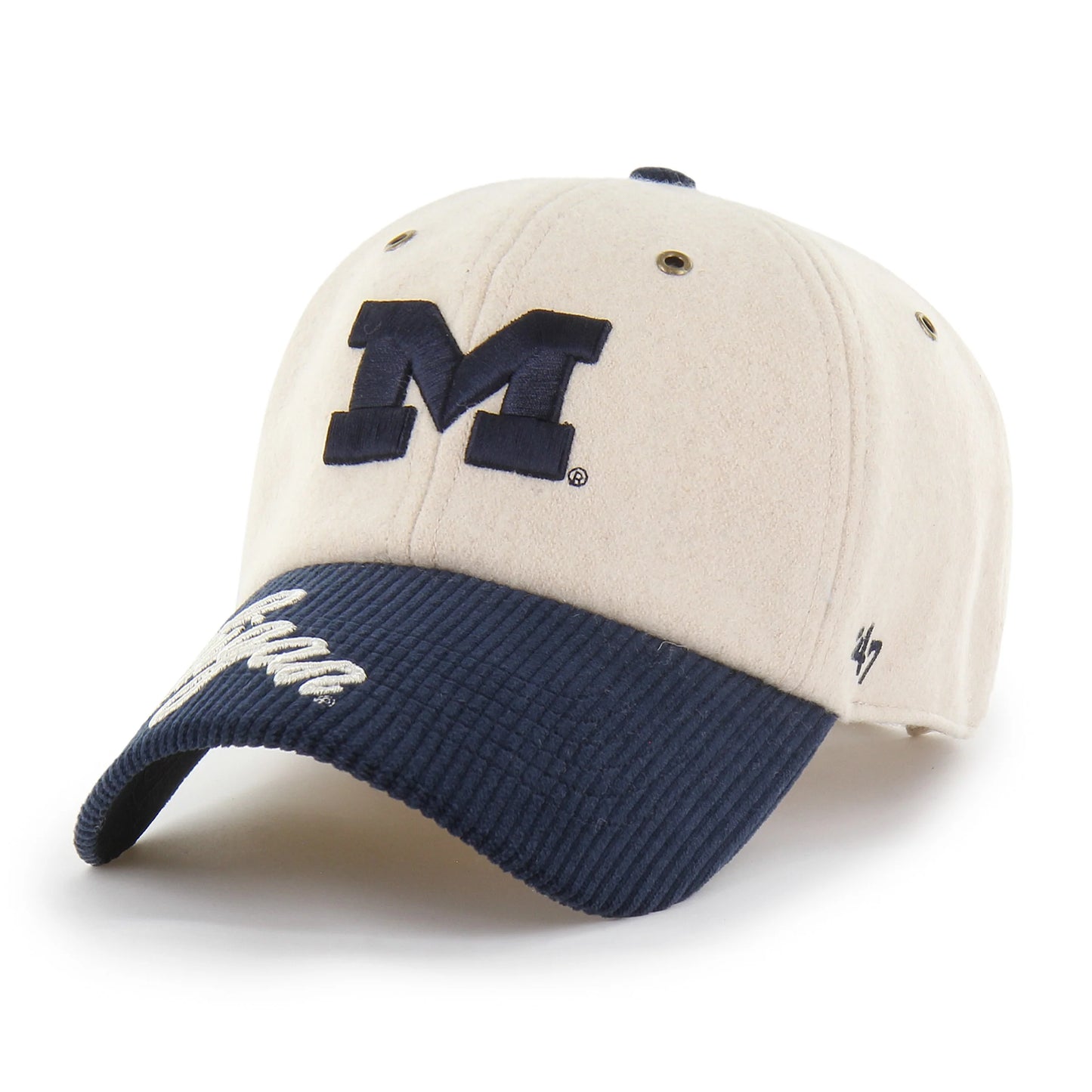 Michigan Wolverines Rope Script Two Tone '47 Clean Up Womens