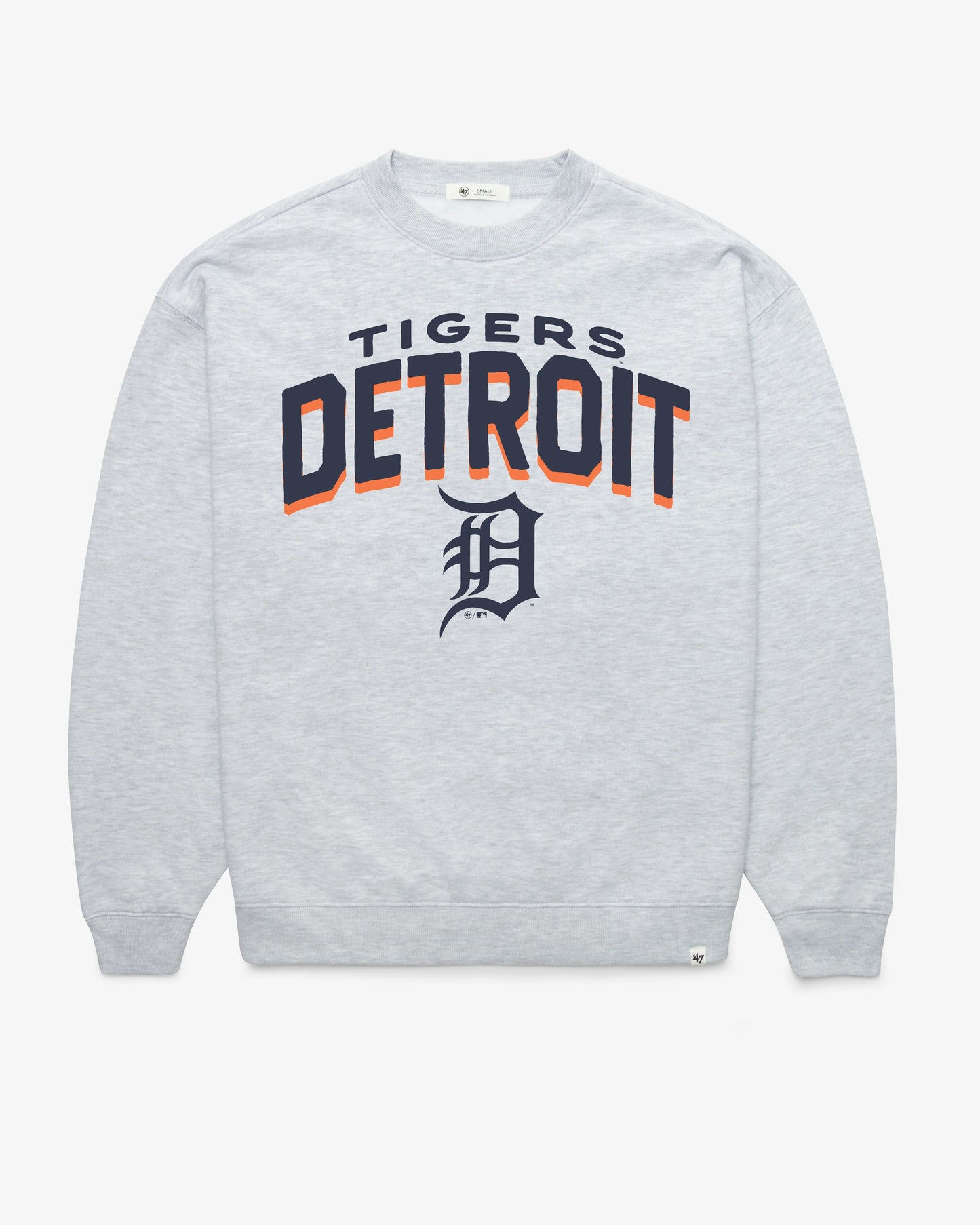 DETROIT TIGERS CAMPUS ARCH CLOUD '47 OVERSIZED CREW WOMENS