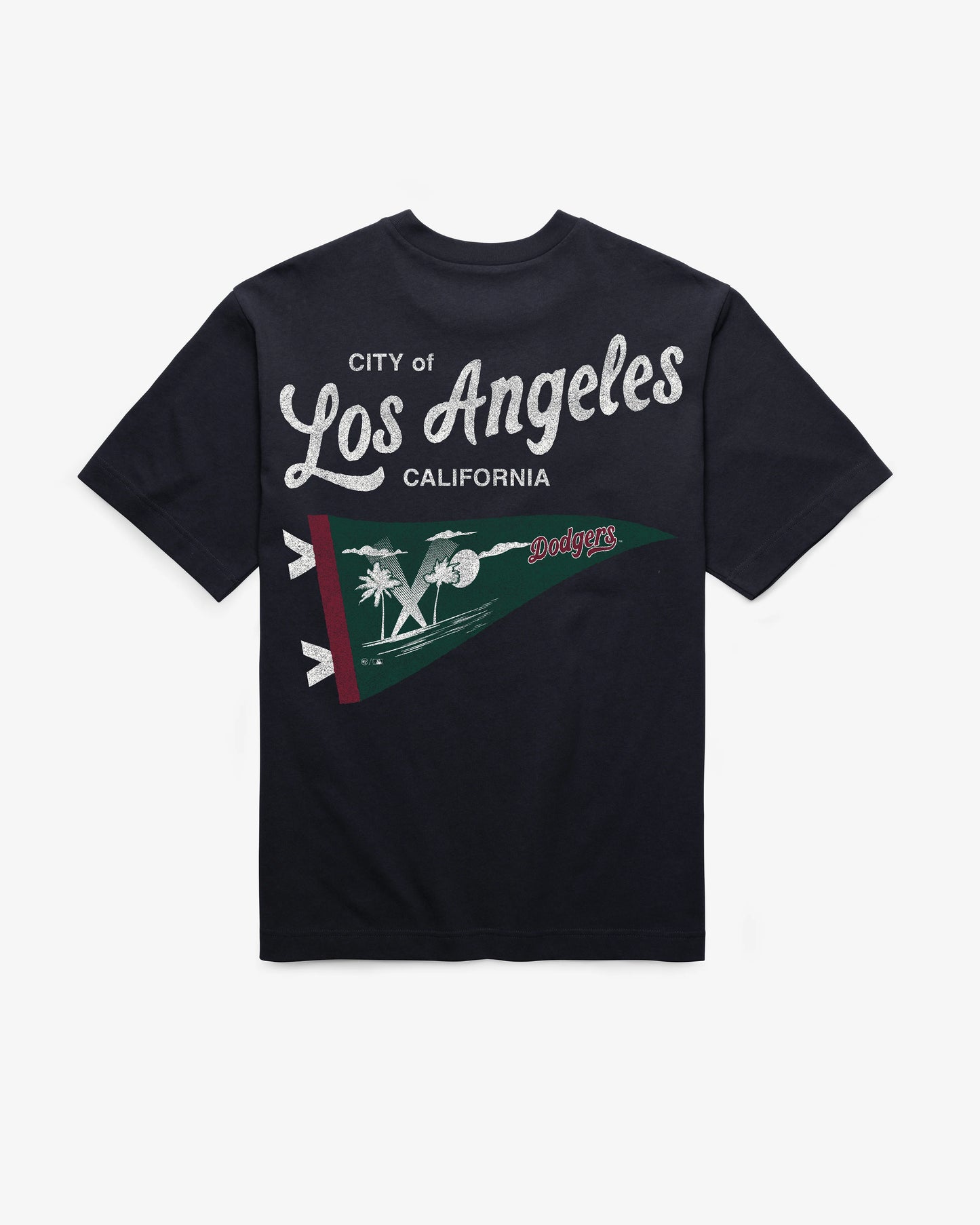 LOS ANGELES DODGERS CIRCLE CITY BACKER '47 FOUNDATION TEE
