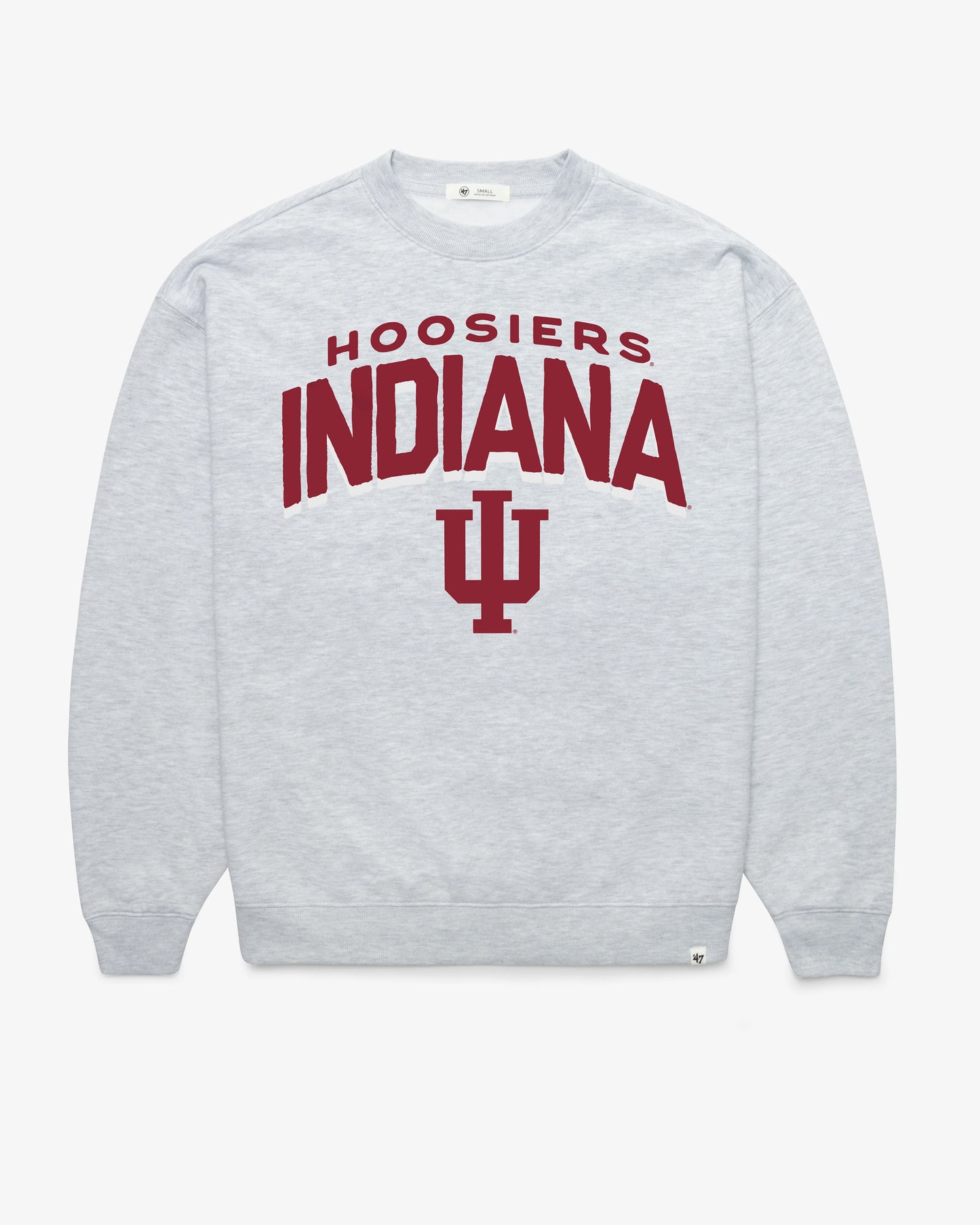 INDIANA HOOSIERS CAMPUS ARCH CLOUD '47 OVERSIZED CREW WOMENS