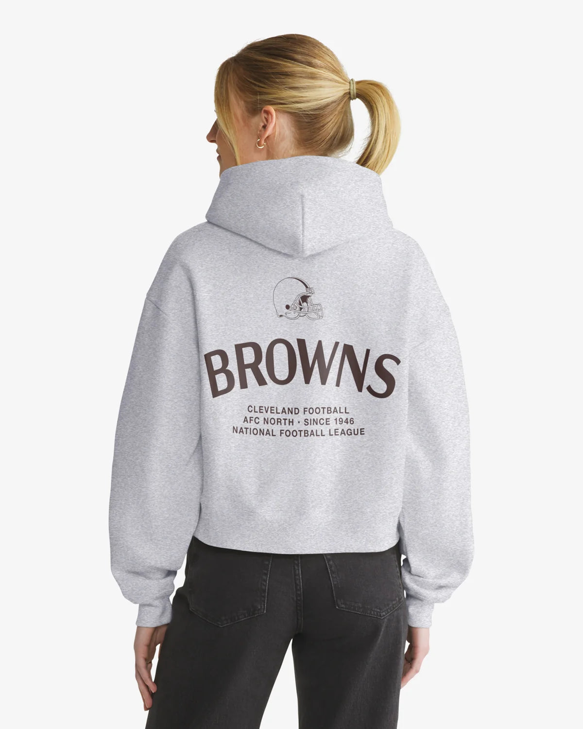 CLEVELAND BROWNS HADRIAN '47 FOUNDATION HOOD WOMENS