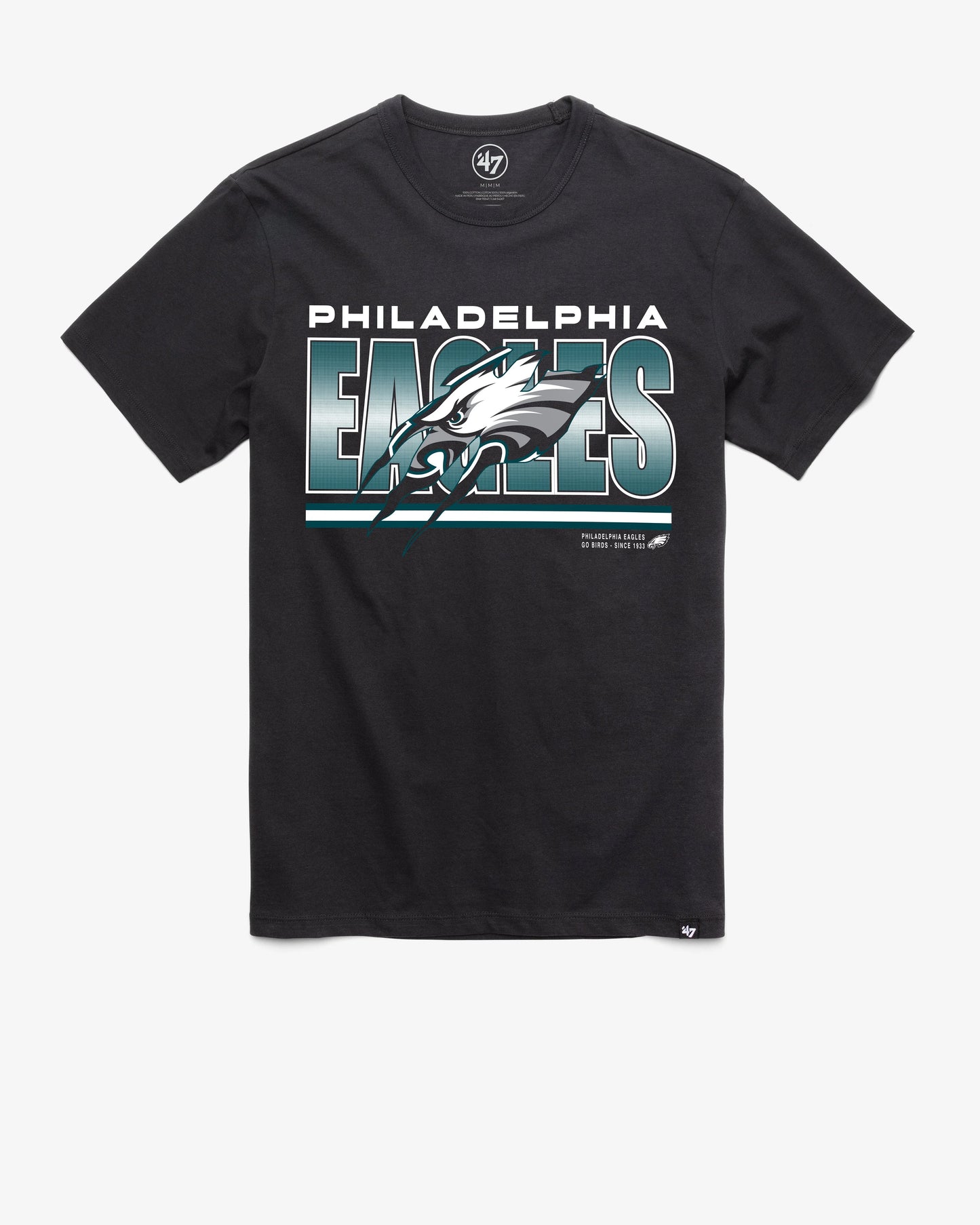 PHILADELPHIA EAGLES TEAM THUNDER RIP '47 FRANKLIN TEE