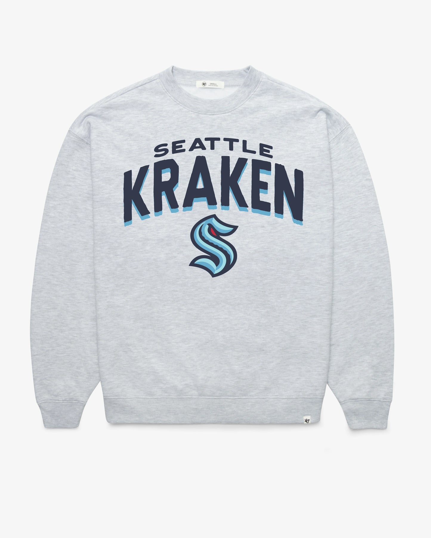 SEATTLE KRAKEN CAMPUS ARCH CLOUD '47 OVERSIZED CREW WOMENS