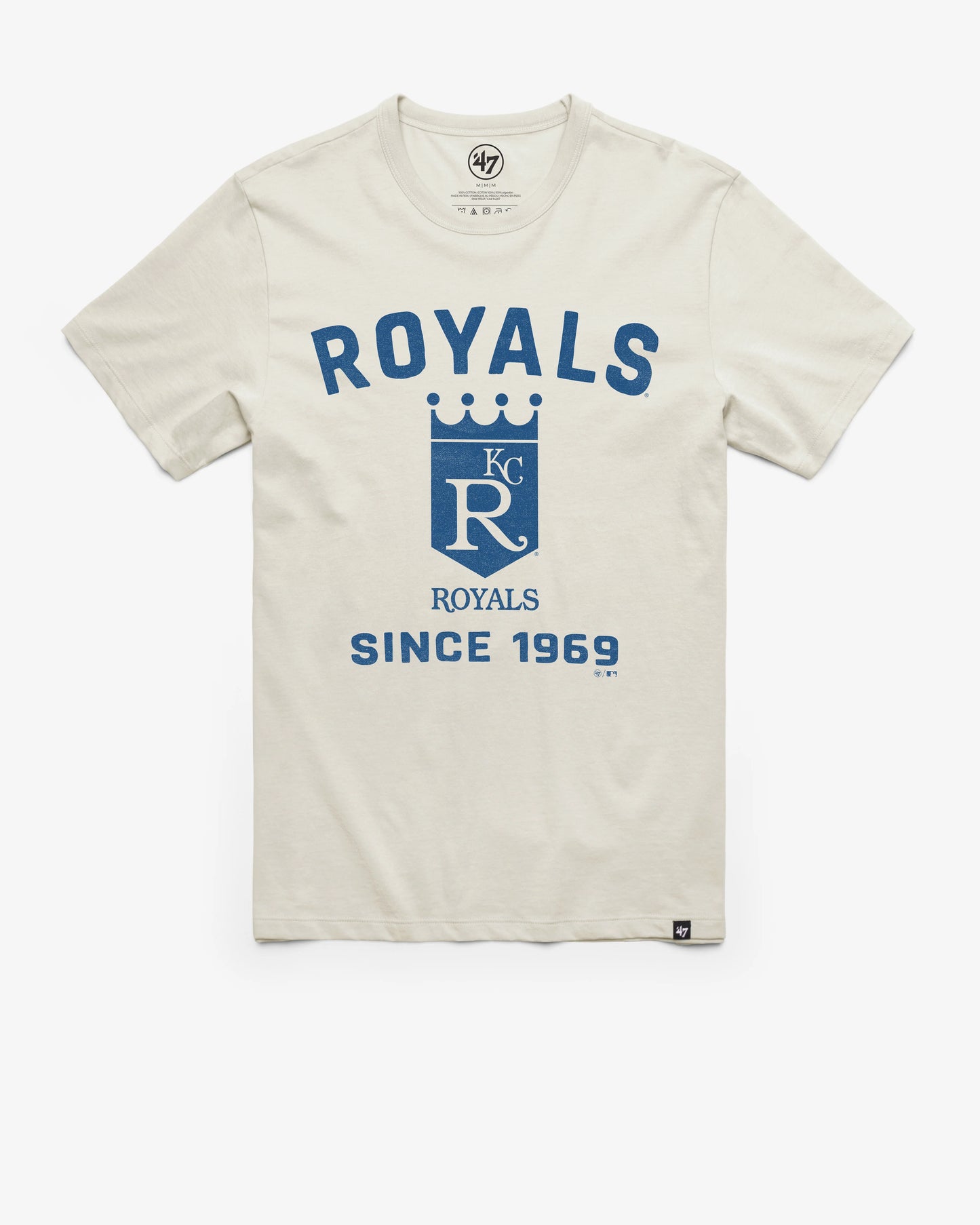 KANSAS CITY ROYALS COOPERSTOWN DUSTER '47 FRANKLIN TEE