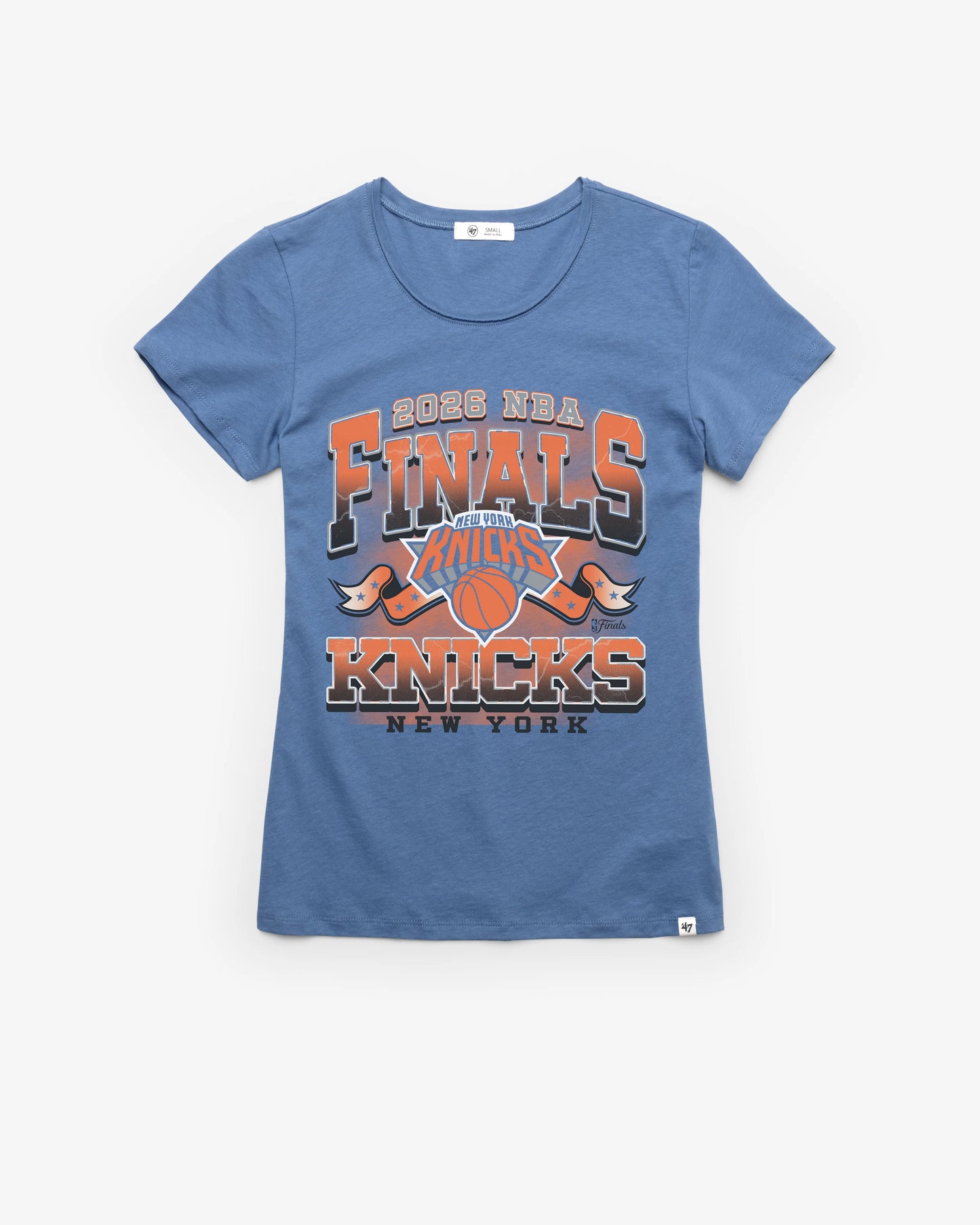 NEW YORK KNICKS NBA FINALS '47 WOMEN'S FRANKIE TEE