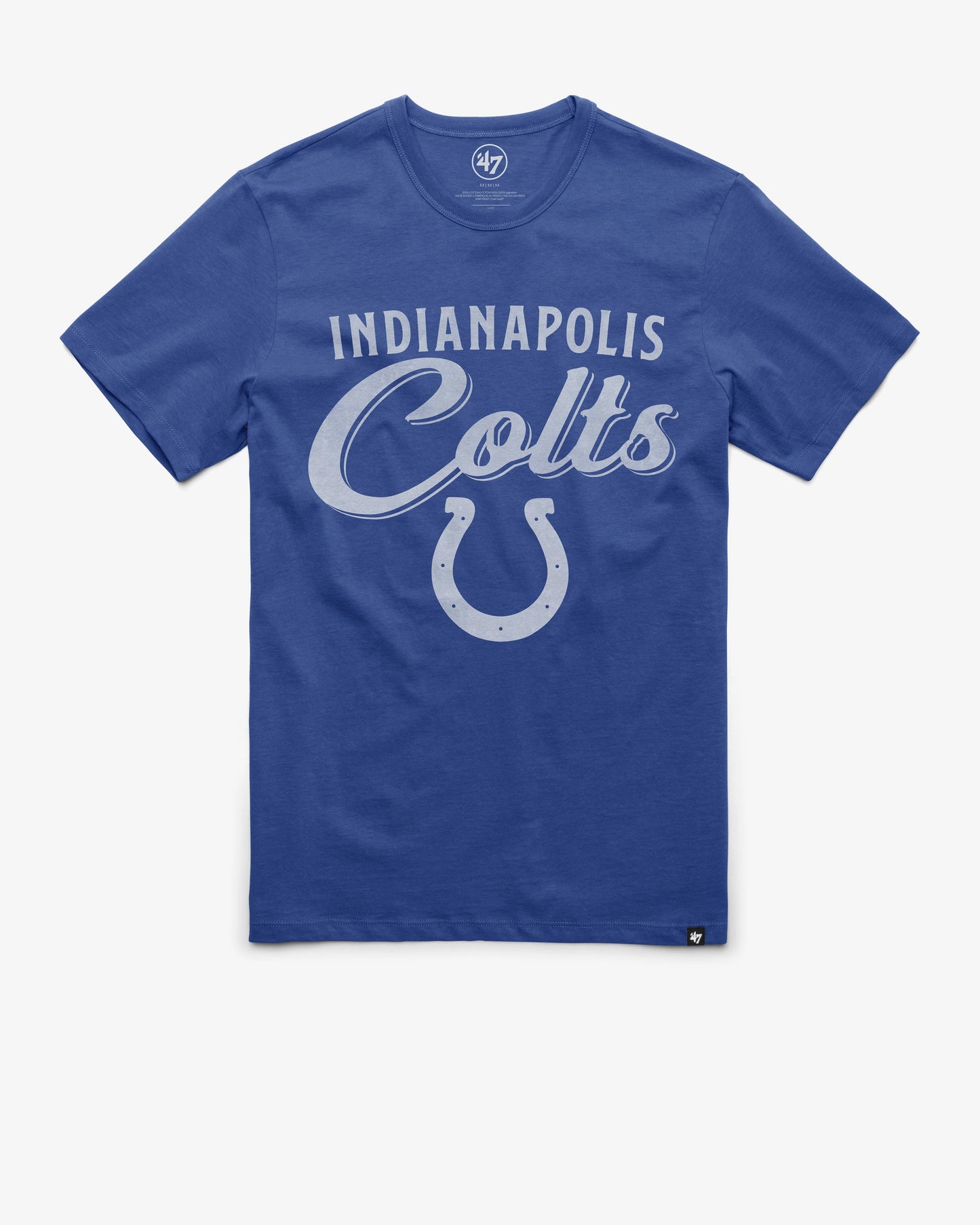 INDIANAPOLIS COLTS SCRIPT '47 FRANKLIN TEE