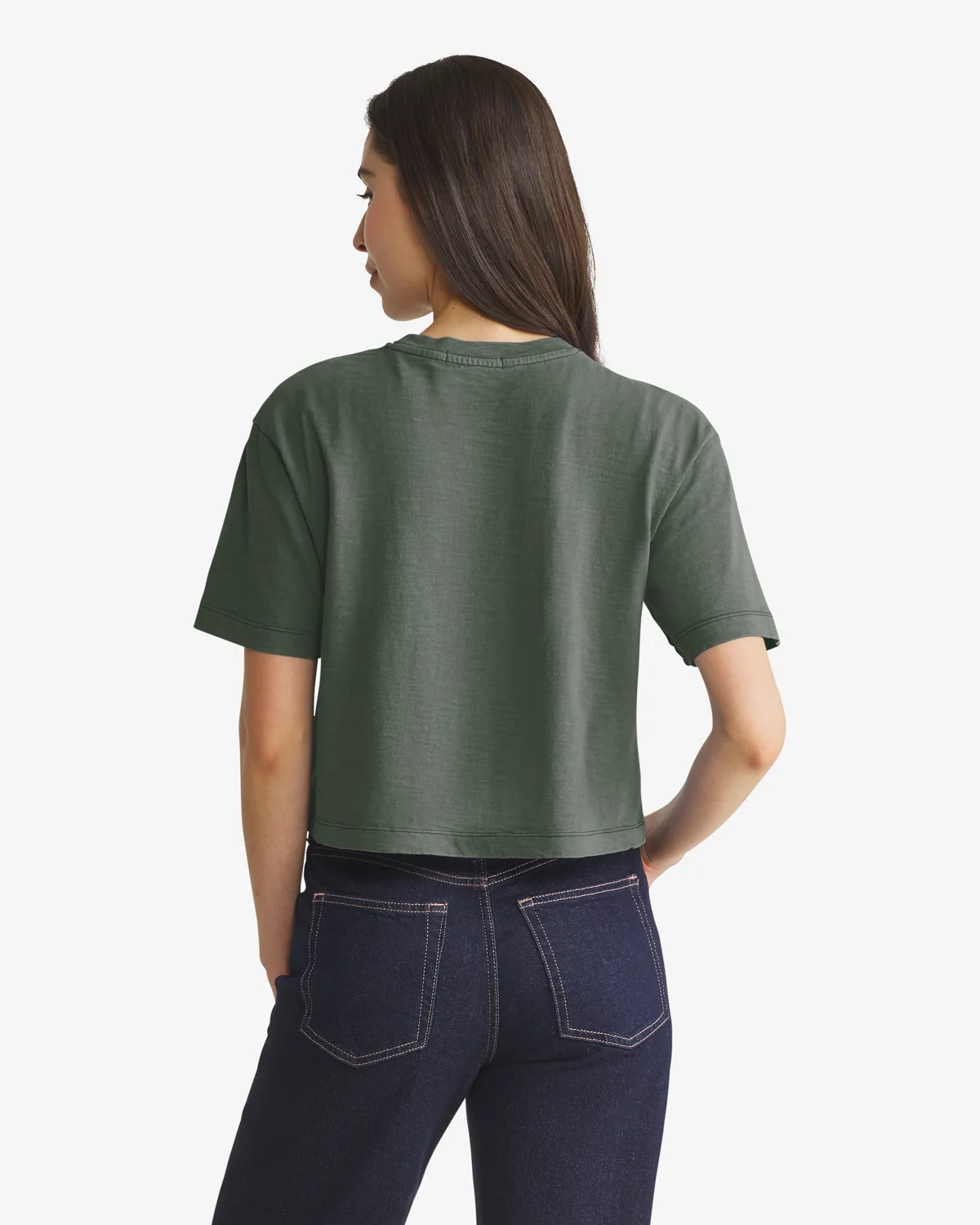 GREEN BAY PACKERS HISTORIC ELMORE WELL WORN '47 HEAVY SLUB TEE WOMENS