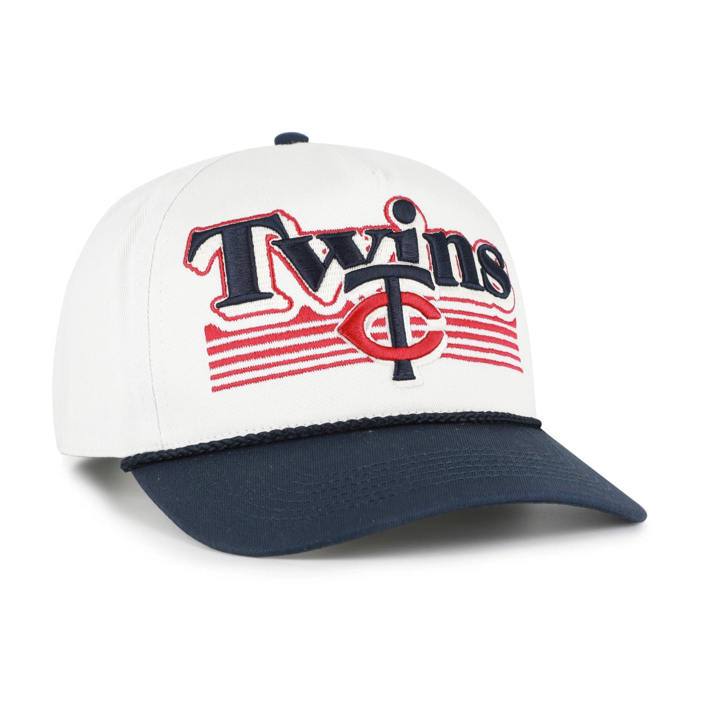 MINNESOTA TWINS SCRIPT FADE TWO TONE ROPE '47 HITCH