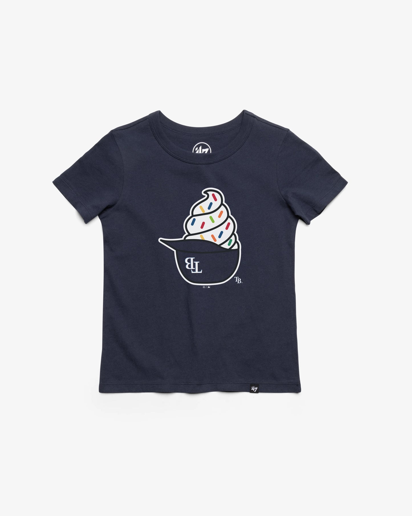 TAMPA BAY RAYS ICE CREAM '47 KID'S FRANKLIN TEE