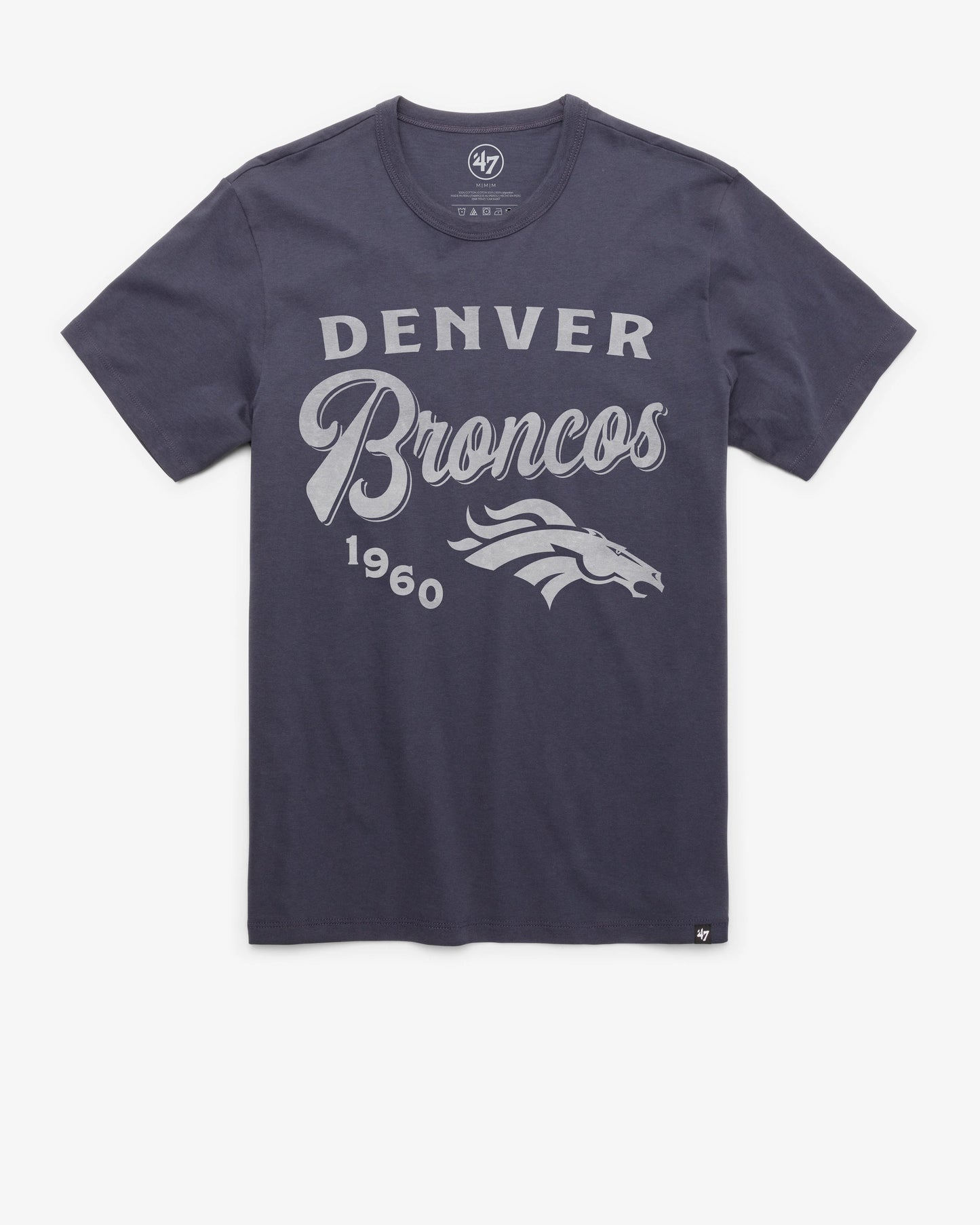 DENVER BRONCOS SCRIPT '47 FRANKLIN TEE