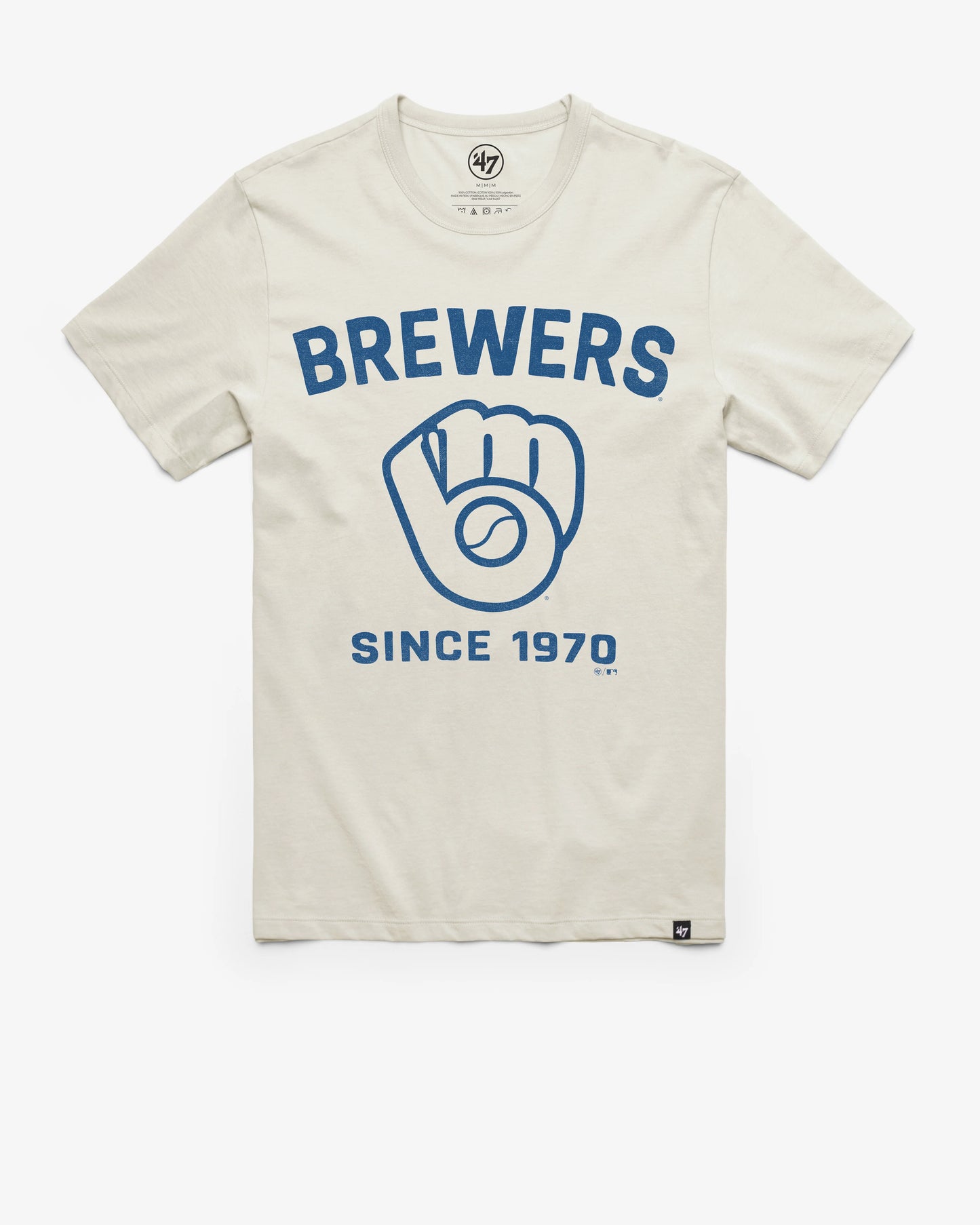 MILWAUKEE BREWERS COOPERSTOWN DUSTER '47 FRANKLIN TEE
