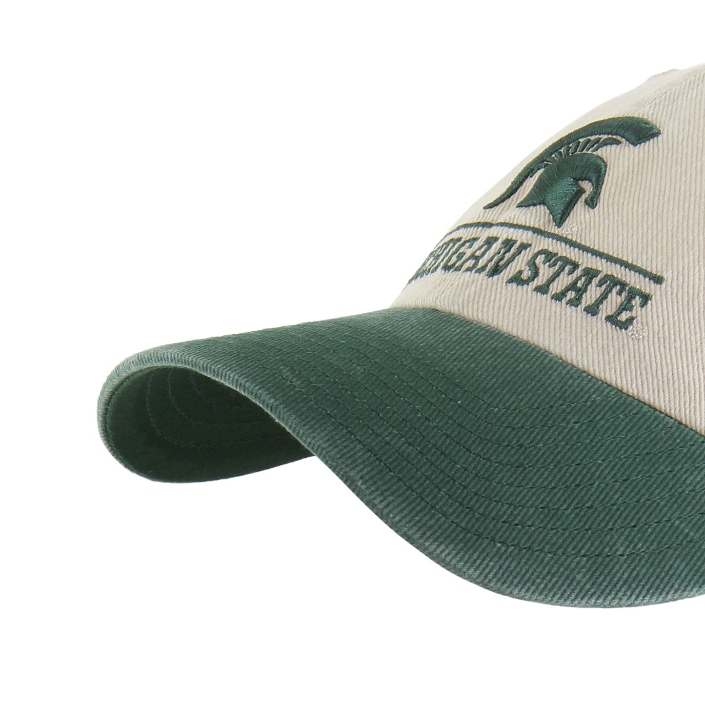 Michigan State Spartans Logo Line Two Tone '47 Clean Up