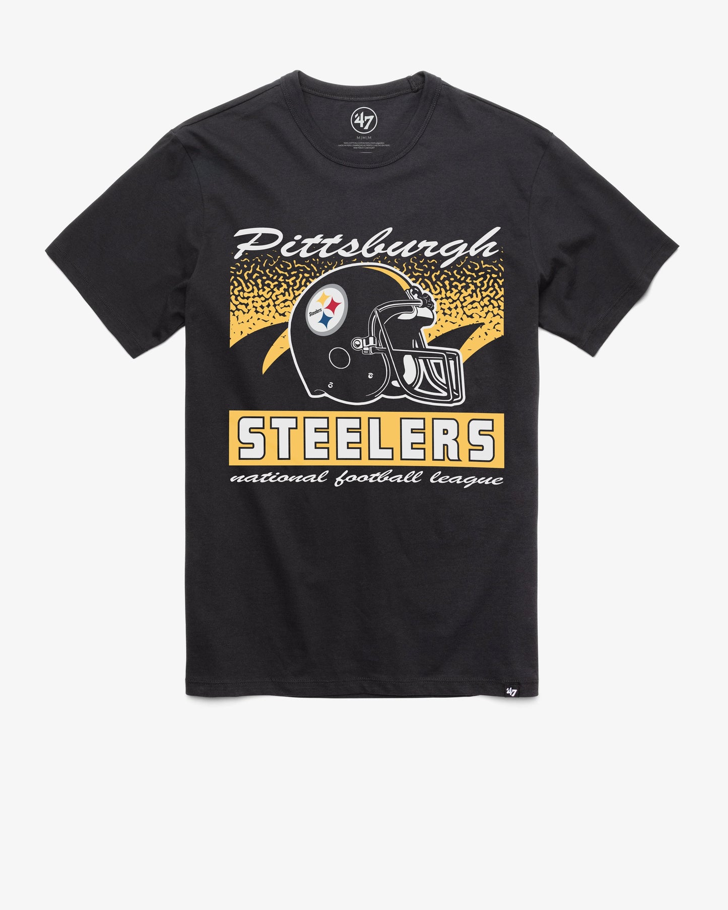 PITTSBURGH STEELERS HISTORIC WAVER '47 FRANKLIN TEE
