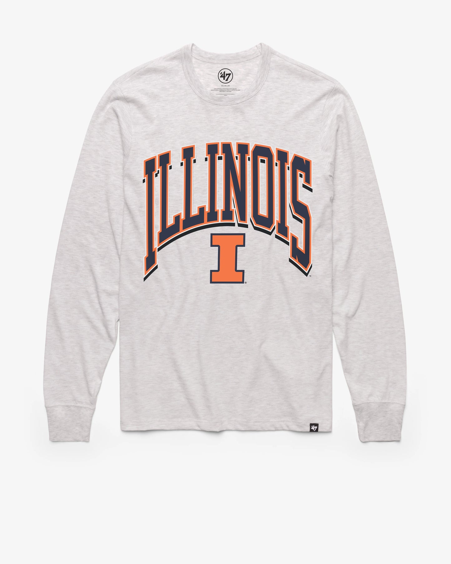 ILLINOIS FIGHTING ILLINI WALK TALL '47 FRANKLIN LONG SLEEVE TEE