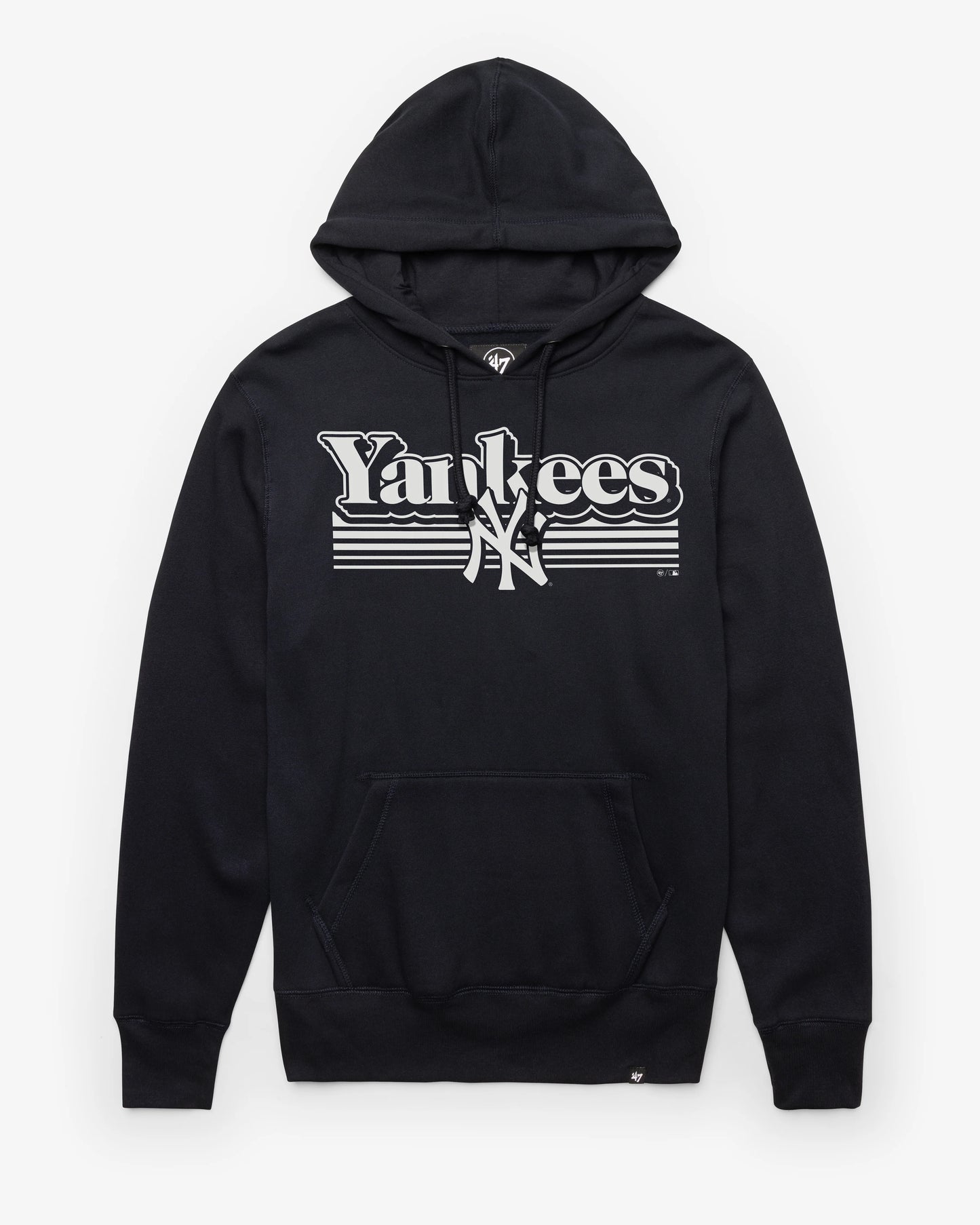 NEW YORK YANKEES SCRIPT FADE '47 HEADLINE HOOD