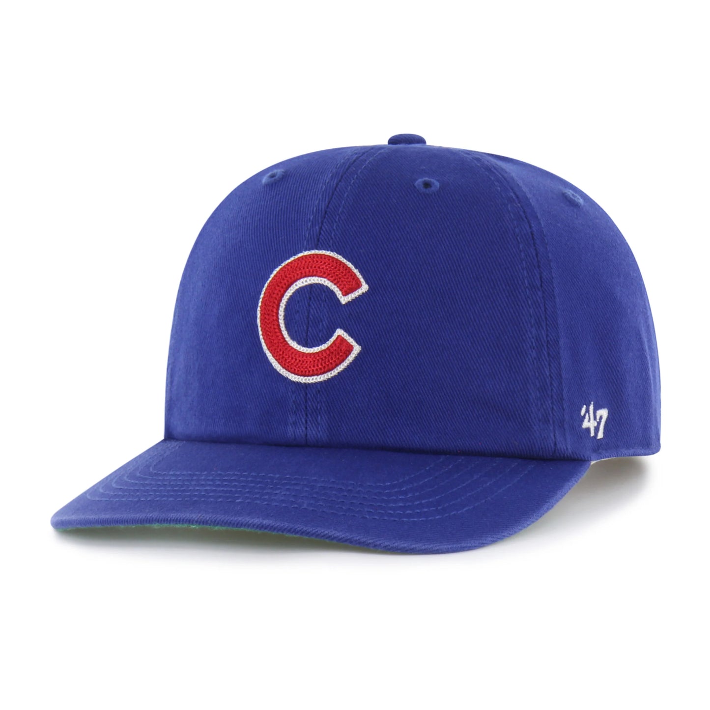 CHICAGO CUBS CHAIN SIDE STITCH '47 CLEAN UP FLAT BRIM