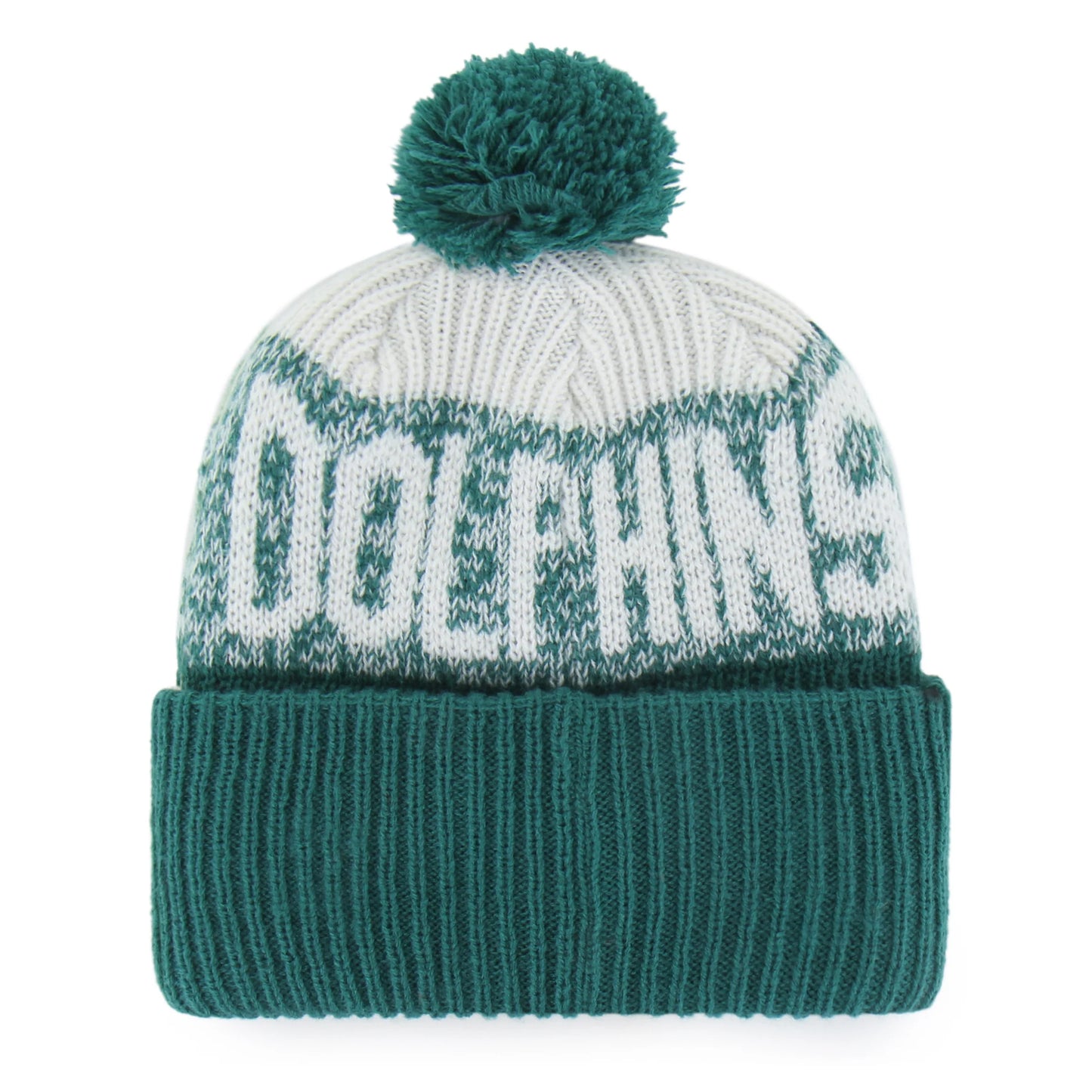 Miami Dolphins Historic Bone Chill '47 Cuff Knit
