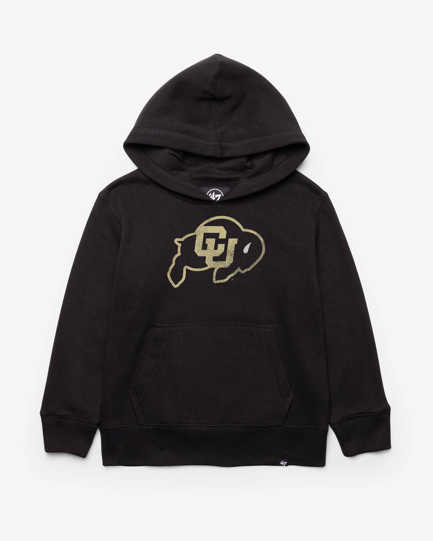 COLORADO BUFFALOES DISTRESSED IMPRINT '47 KID'S HEADLINE HOOD