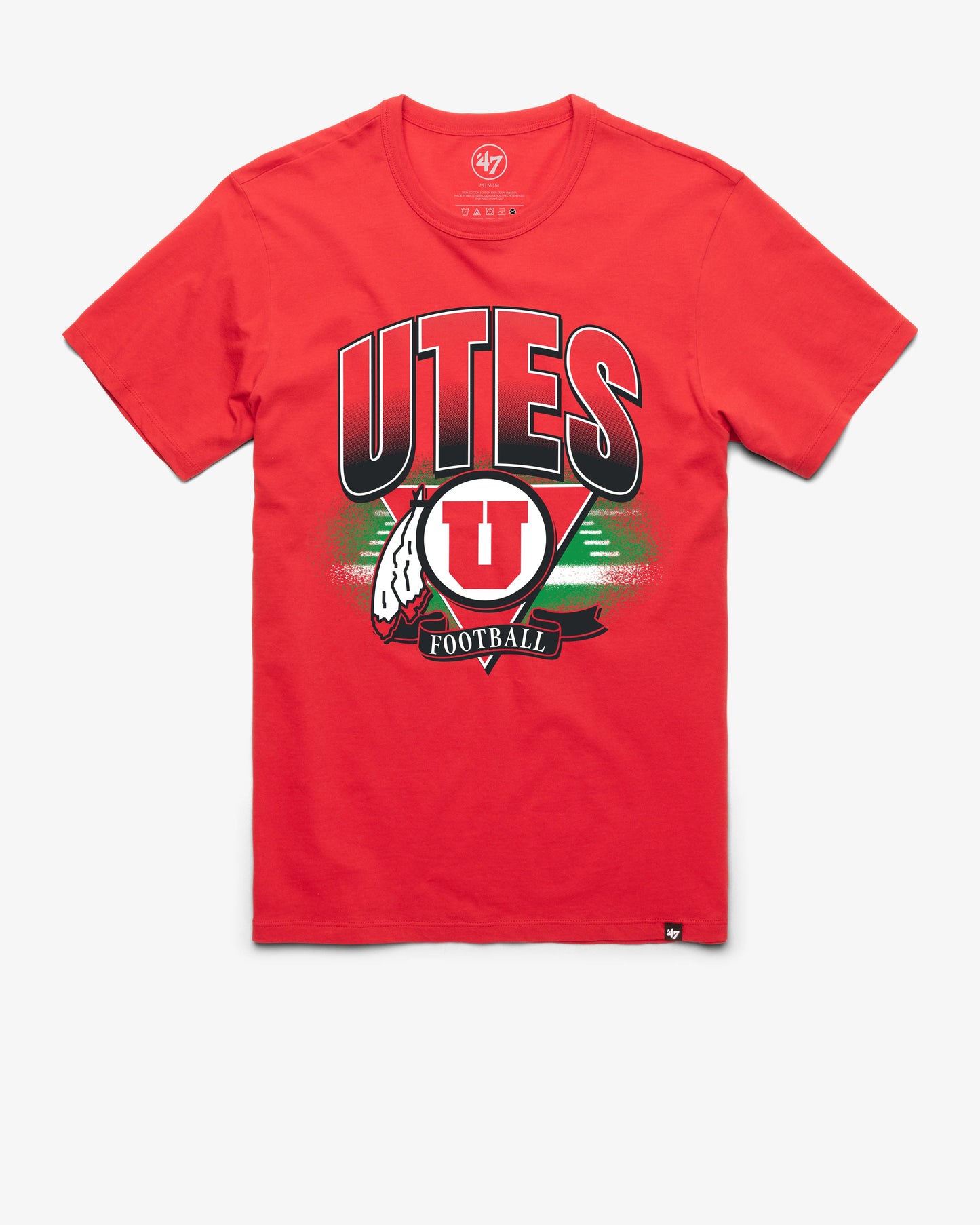 UTAH UTES ARENA FADE '47 FRANKLIN TEE