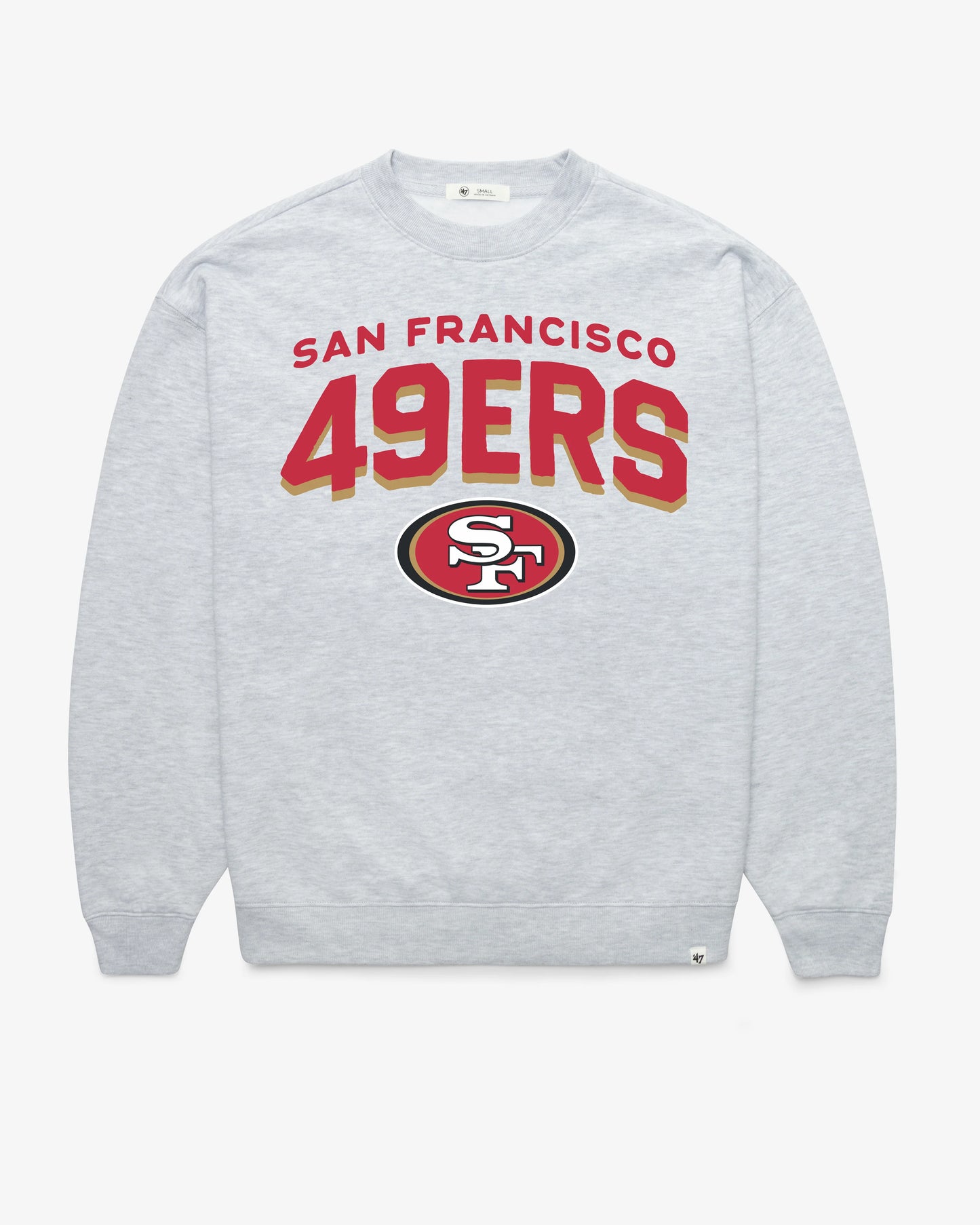 SAN FRANCISCO 49ERS CAMPUS ARCH CLOUD '47 OVERSIZED CREW WOMEN