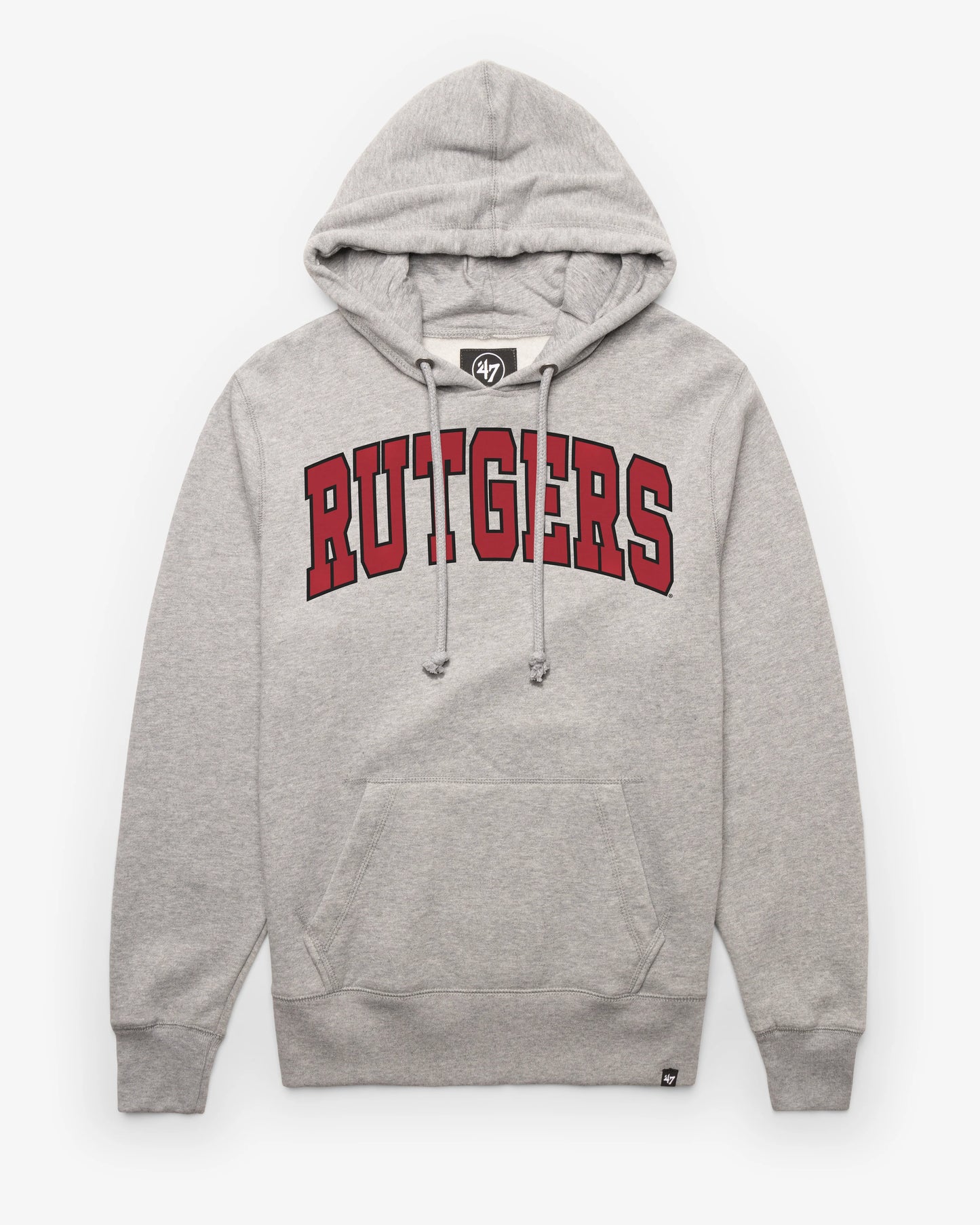 RUTGERS SCARLET KNIGHTS WORDMARK '47 HEADLINE HOOD