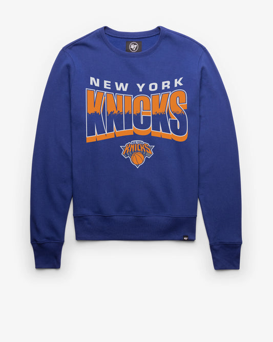NEW YORK KNICKS BRUSH BY '47 HEADLINE CREW