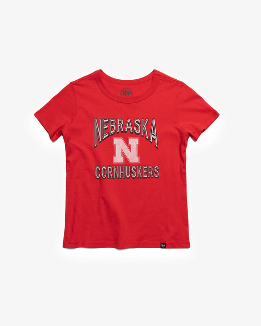 NEBRASKA CORNHUSKERS FAN OUT '47 KID'S FRANKLIN TEE