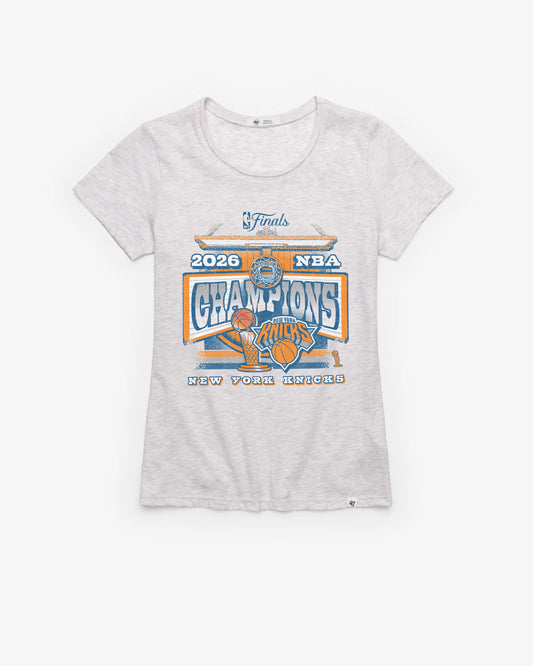 NEW YORK KNICKS 2026 NBA CHAMPIONS '47 WOMEN'S FRANKIE TEE