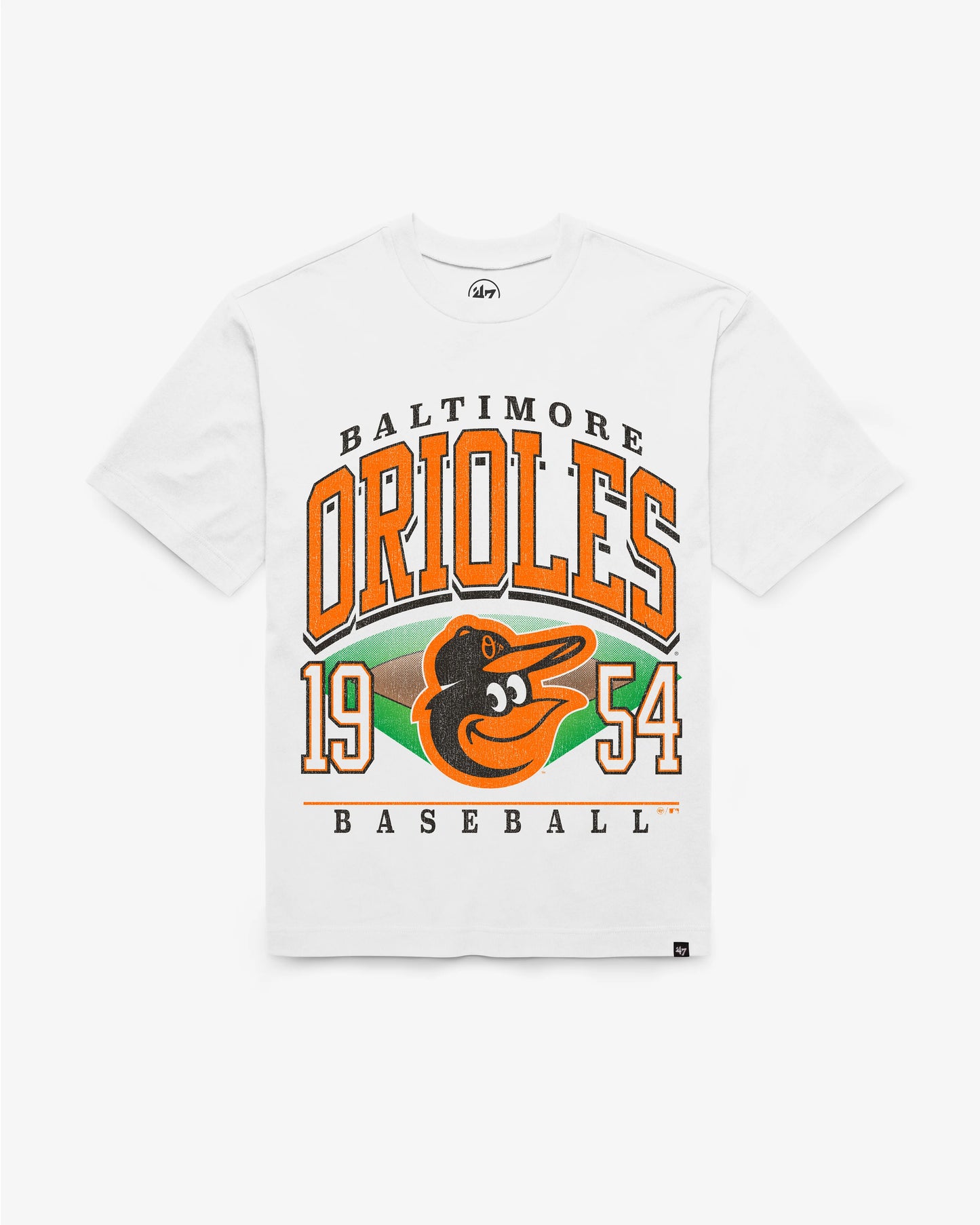 BALTIMORE ORIOLES FIELD GENERAL '47 FOUNDATION TEE