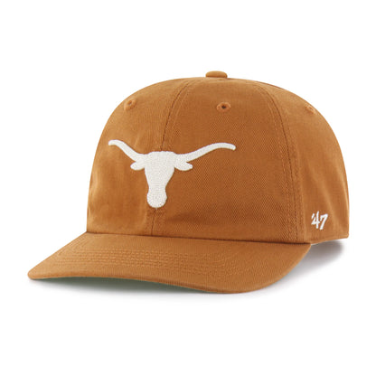 TEXAS LONGHORNS CHAIN SIDE STITCH '47 CLEAN UP FLAT BRIM