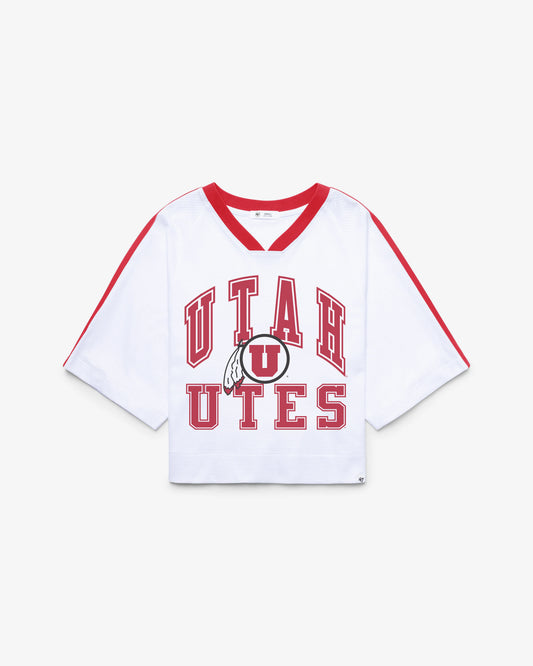 UTAH UTES BIG OVERARCH '47 WOMEN'S DROP NEEDLE RAGLAN JERSEY