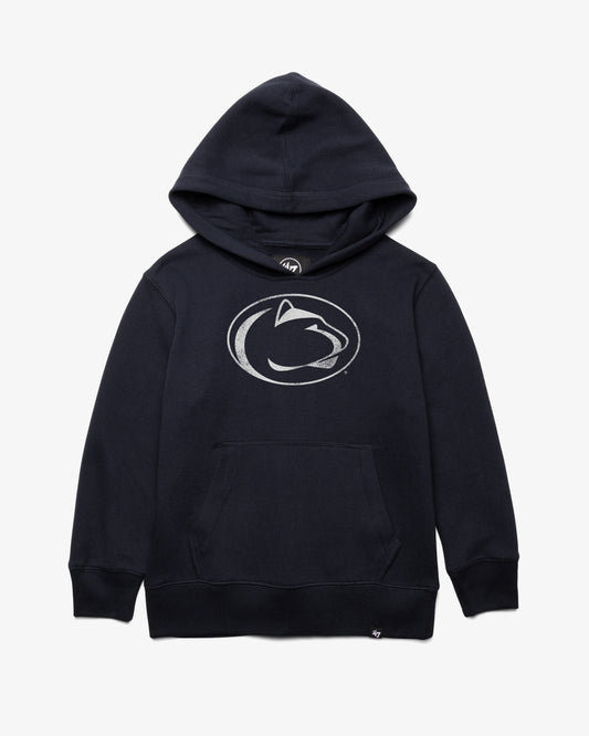 PENN STATE NITTANY LIONS DISTRESSED IMPRINT '47 KID'S HEADLINE HOOD
