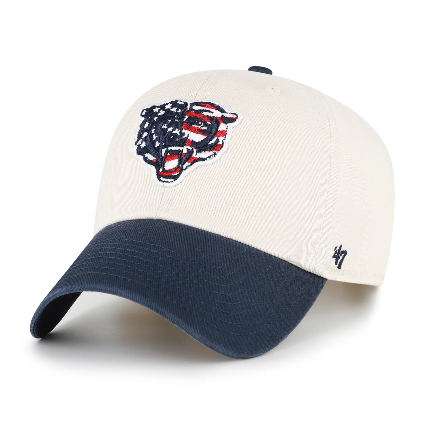 CHICAGO BEARS FLAG FILL LOOP '47 CLEAN UP