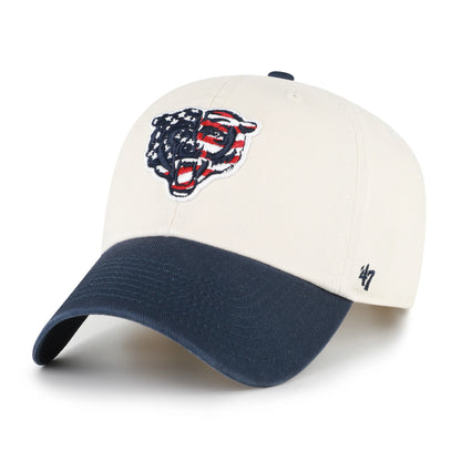 CHICAGO BEARS FLAG FILL LOOP '47 CLEAN UP