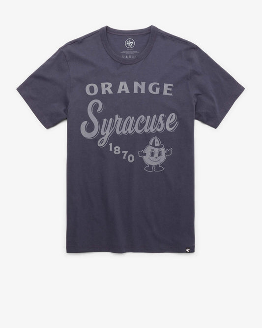 SYRACUSE ORANGE VINTAGE DIAG SCRIPT '47 FRANKLIN TEE